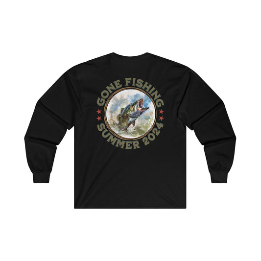 Gone Fishing - Unisex Ultra Cotton Long Sleeve Tee