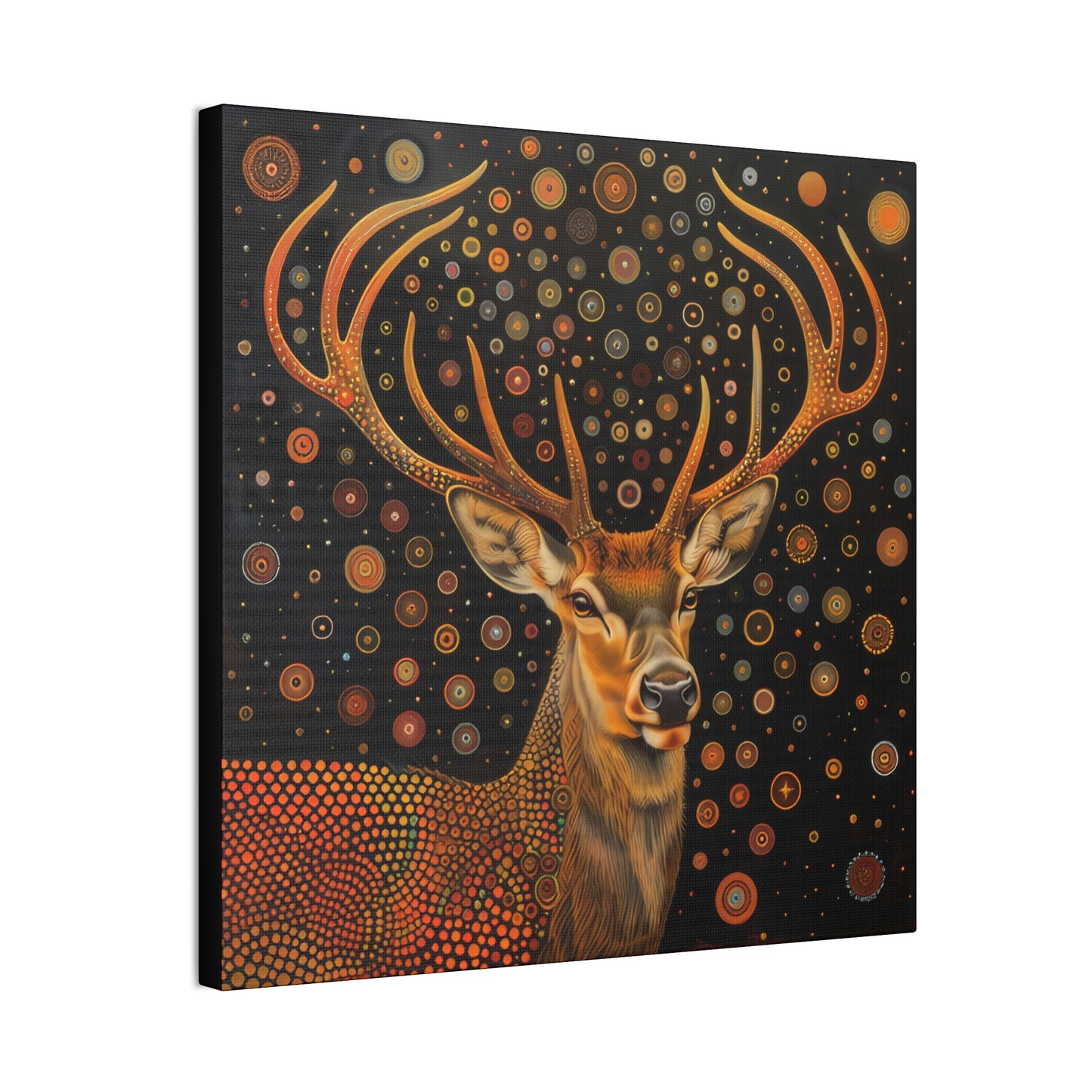 Deer - Canvas Stretched, 0.75"