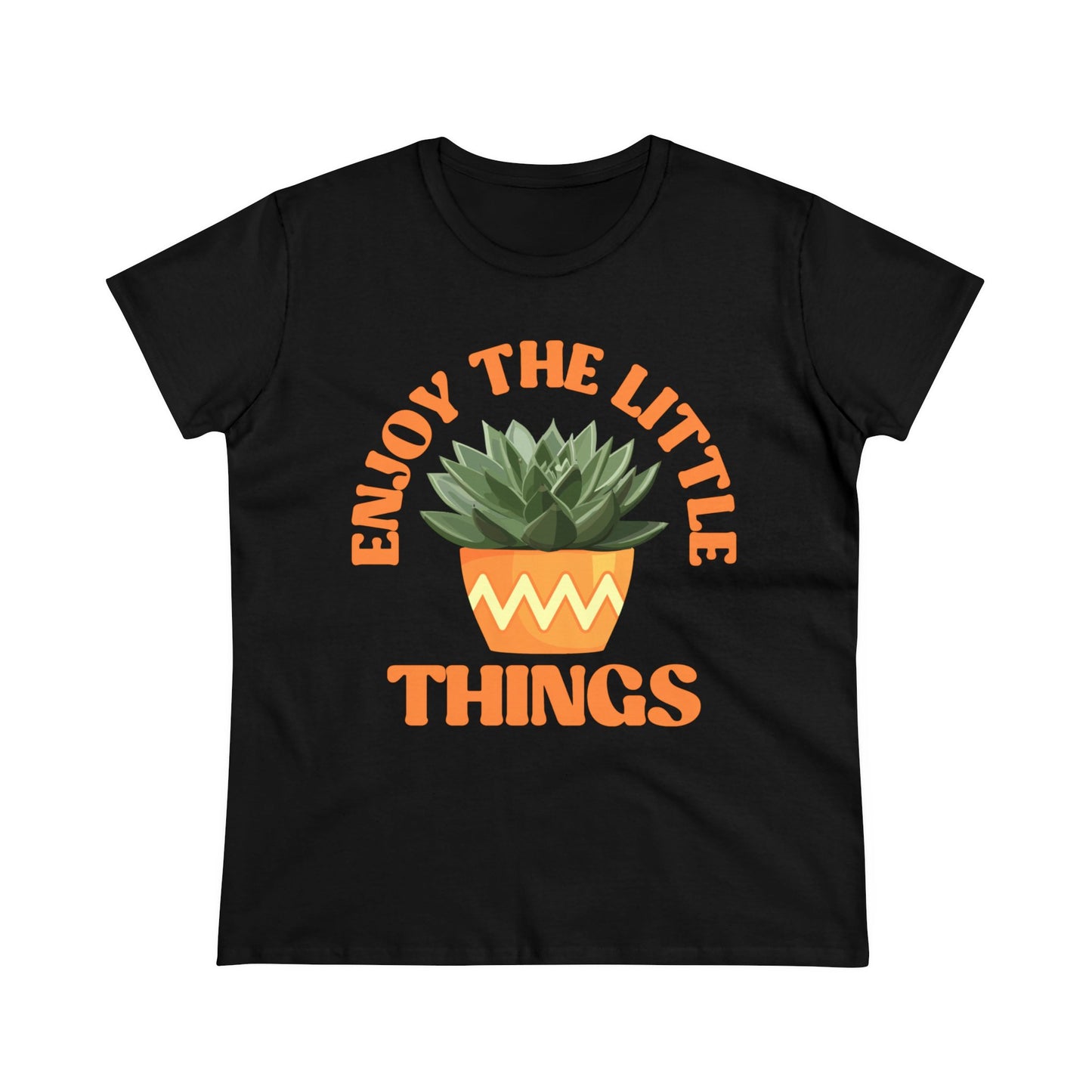 Enjoy the Little Things - Gardening - Women's Midweight Cotton Tee