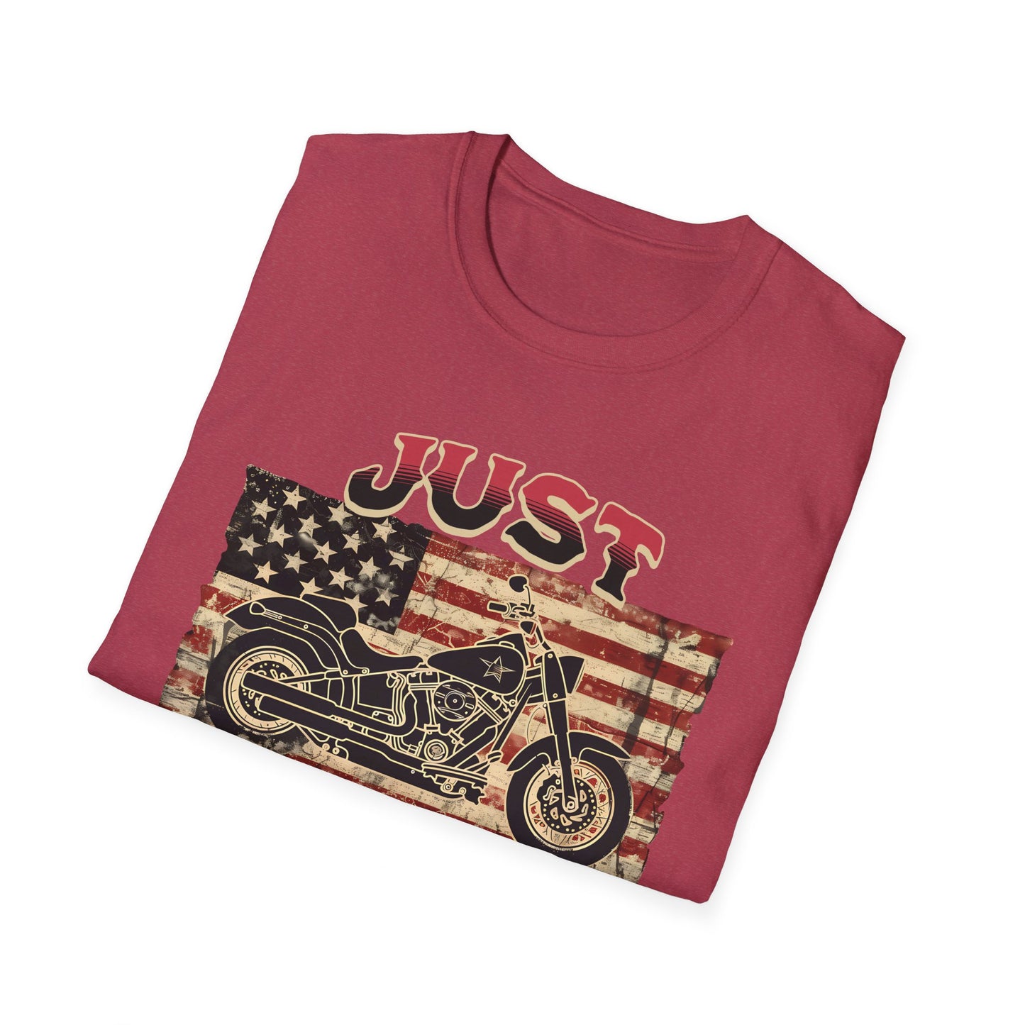 Just Ride - Unisex Softstyle T-Shirt