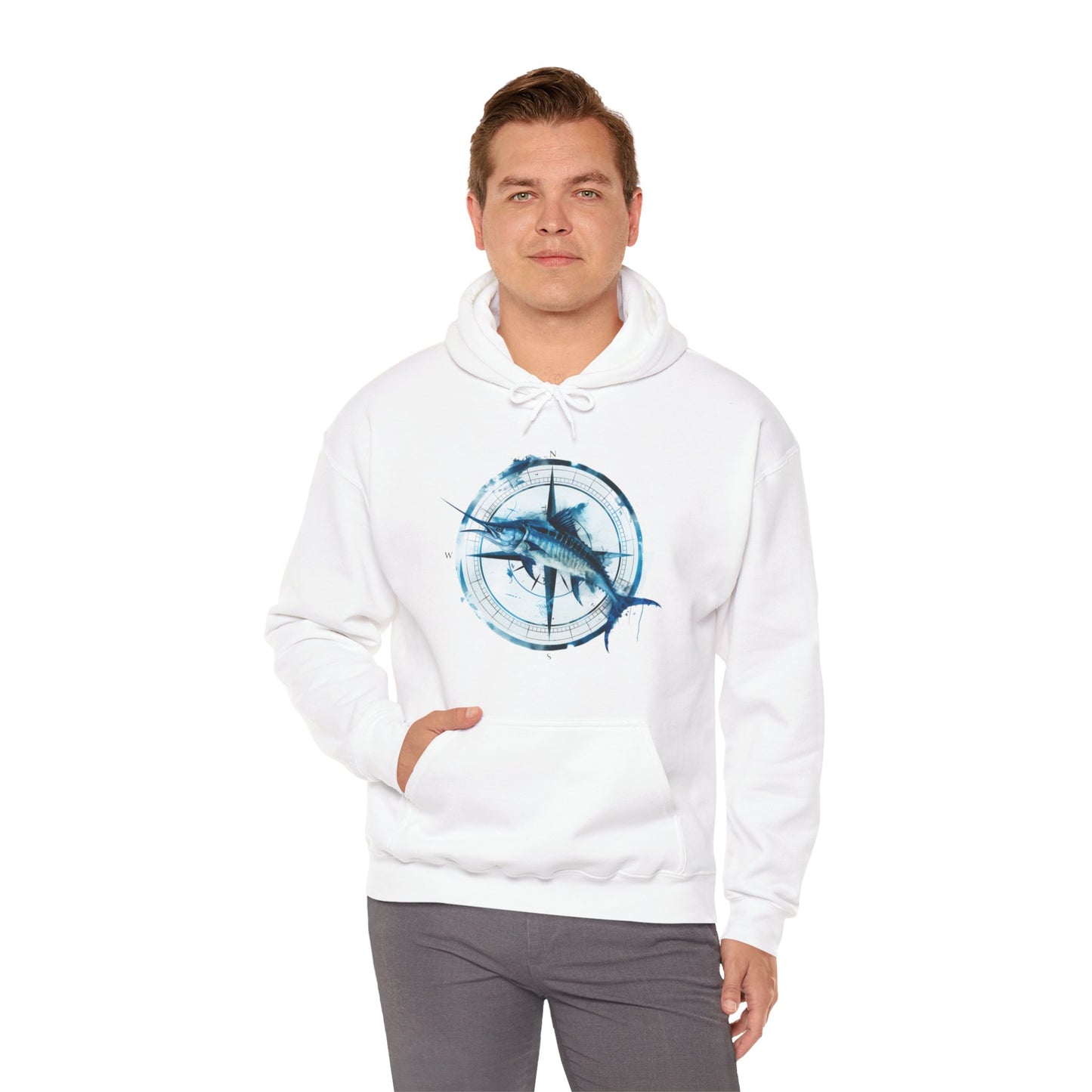 Marlin - Unisex Heavy Blend™ Hooded Sweatshirt