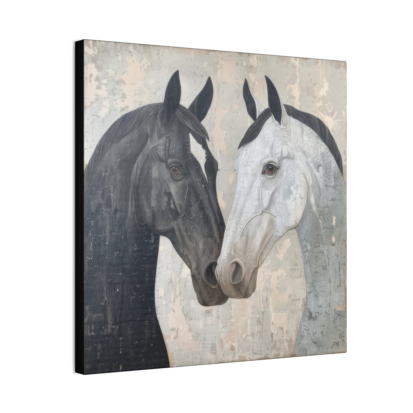 Horses - Canvas Stretched, 0.75"