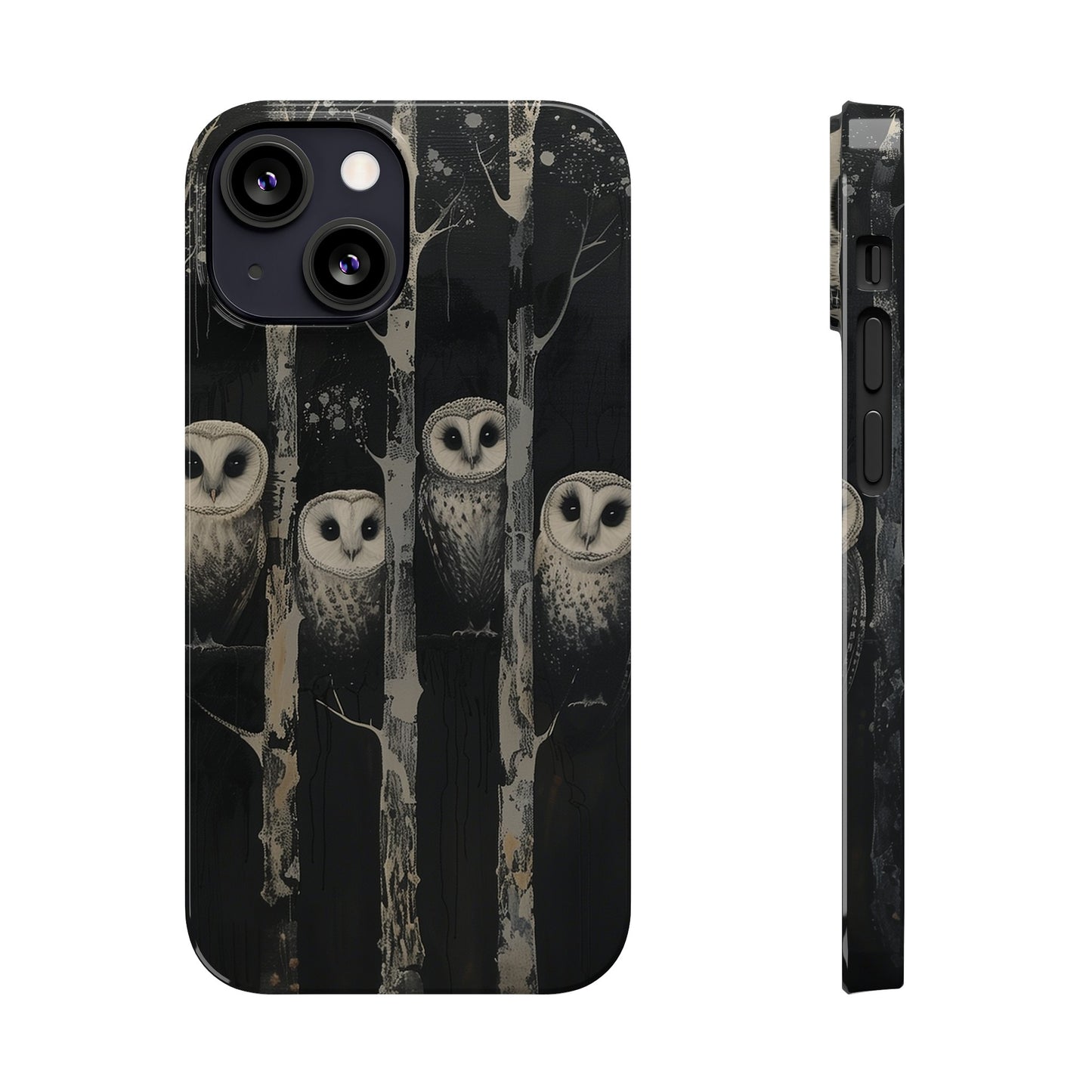 Owls at Night Phone Case