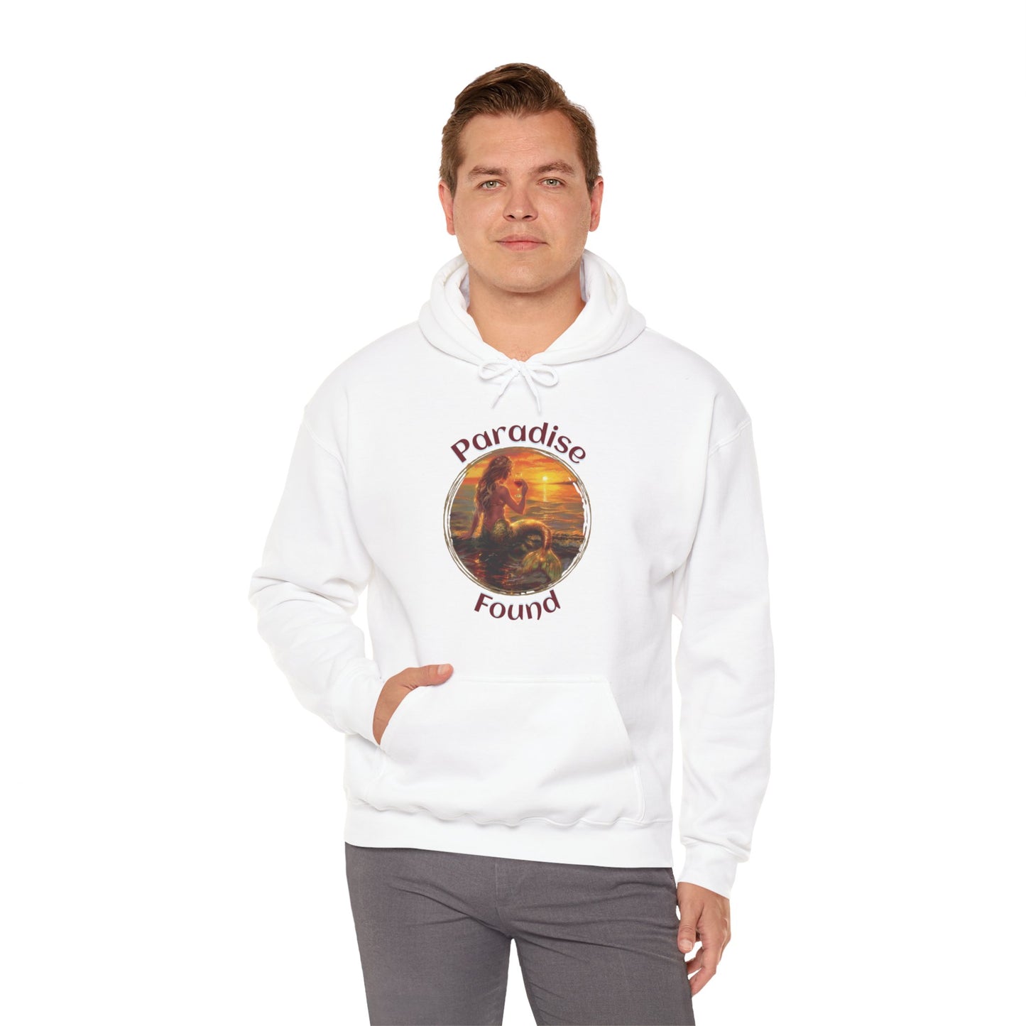 Paradise Found - Unisex Heavy Blend™ Hooded Sweatshirt