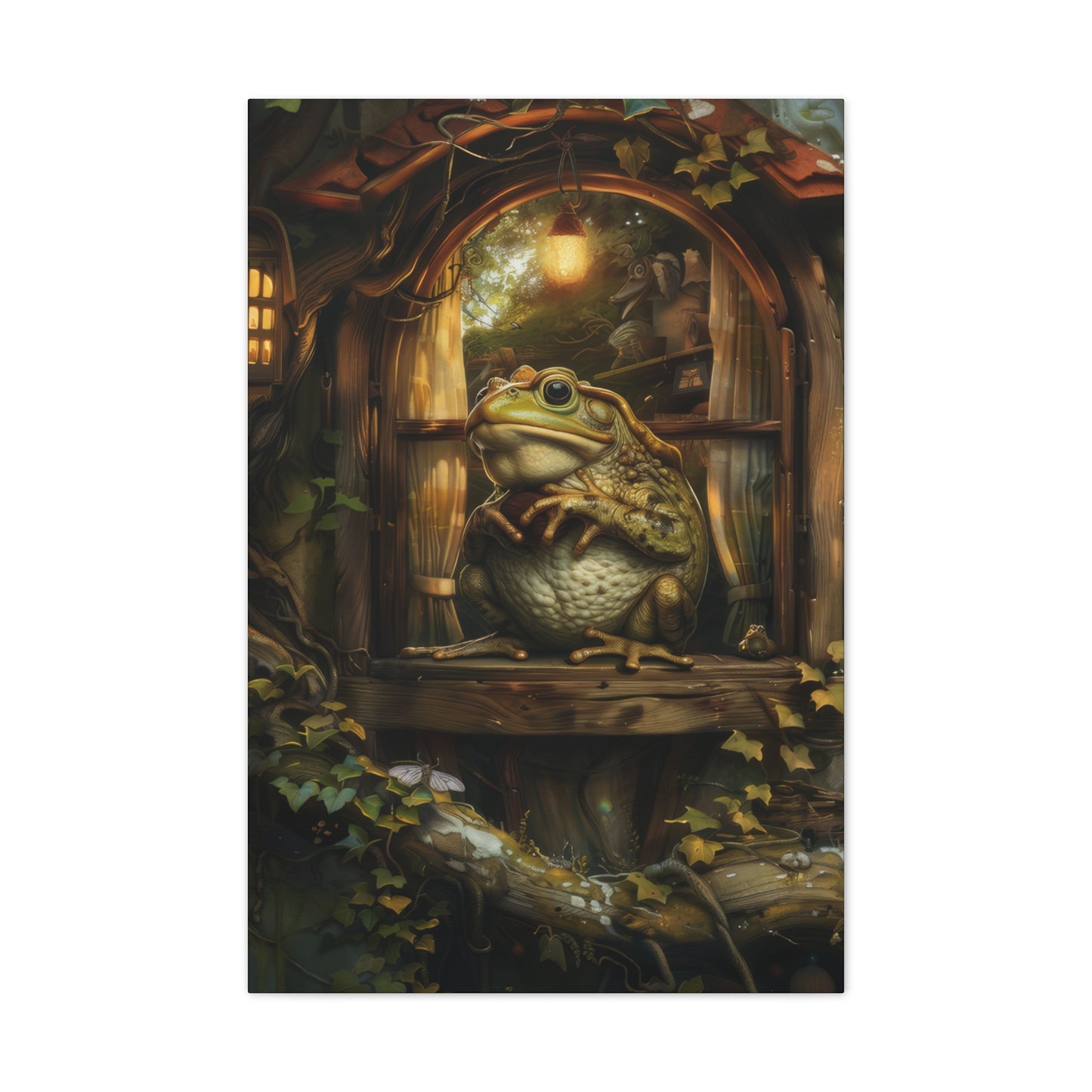 Toad's House - Canvas Stretched, 0.75"