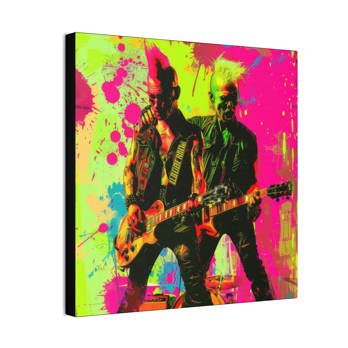 Punk Rockers - Canvas Stretched, 0.75"