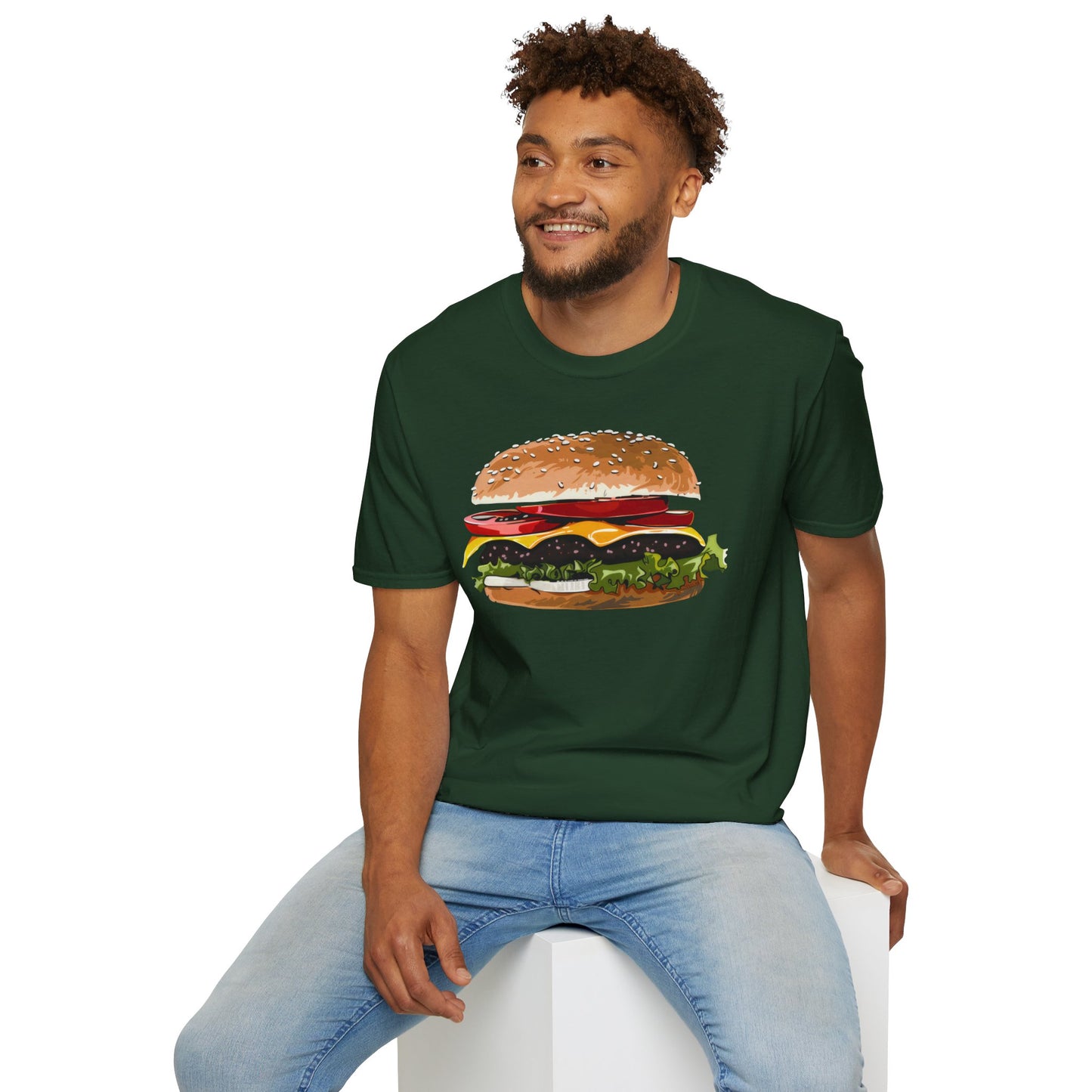 Hamburger! - Unisex Softstyle T-Shirt