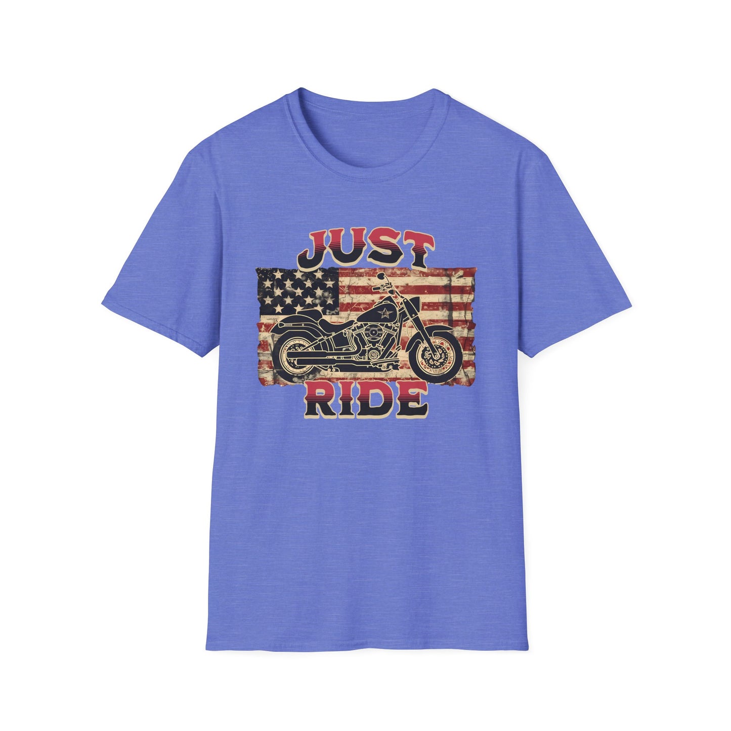 Just Ride - Unisex Softstyle T-Shirt