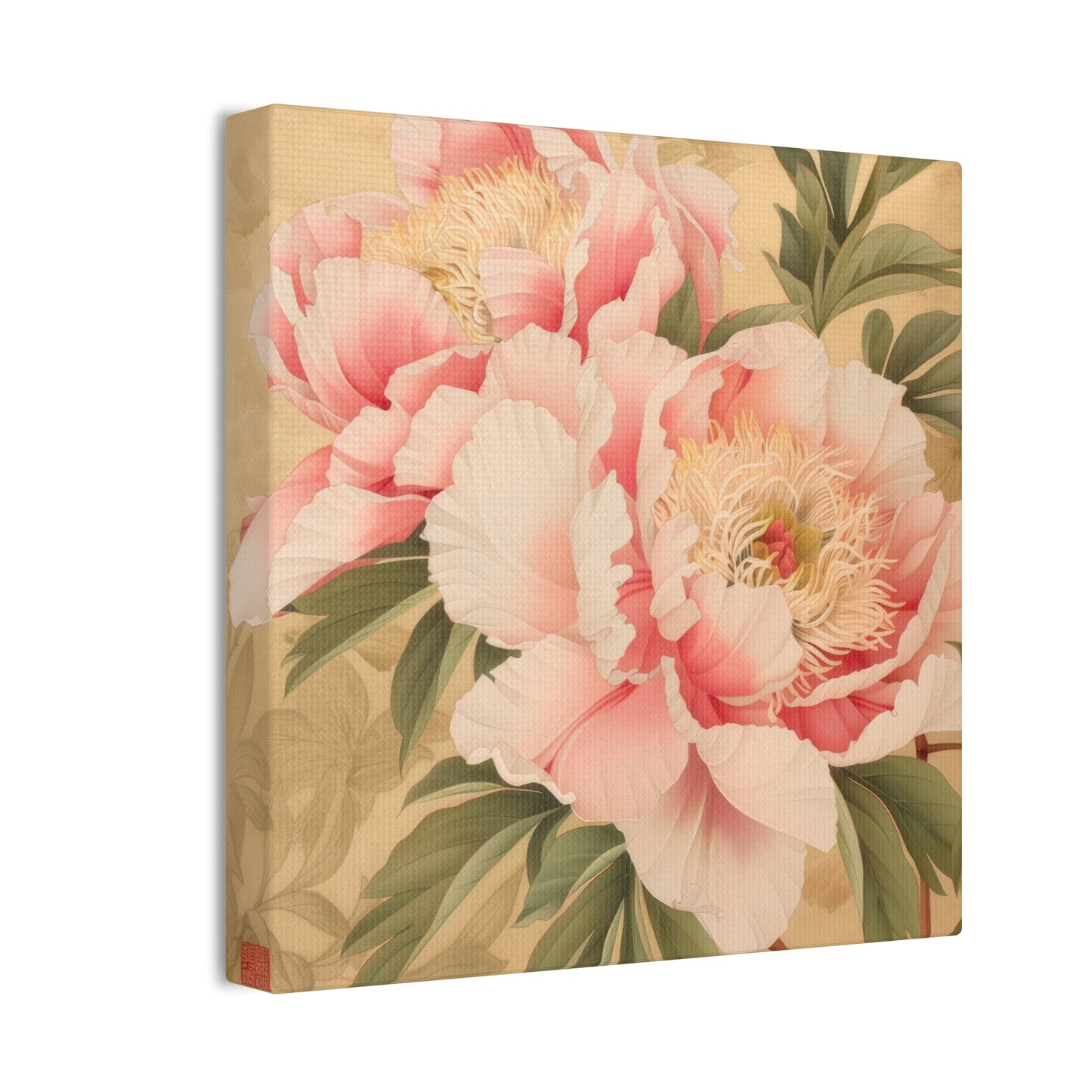 Peony - Canvas Stretched, 0.75"