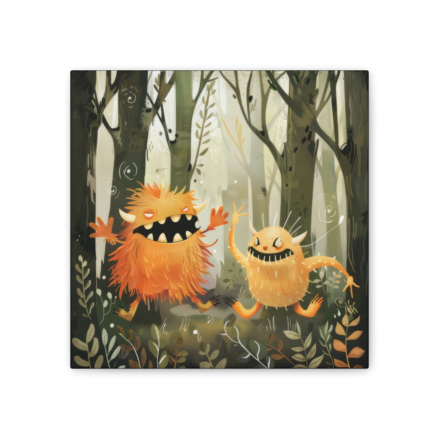 Monsters - Canvas Stretched, 0.75"