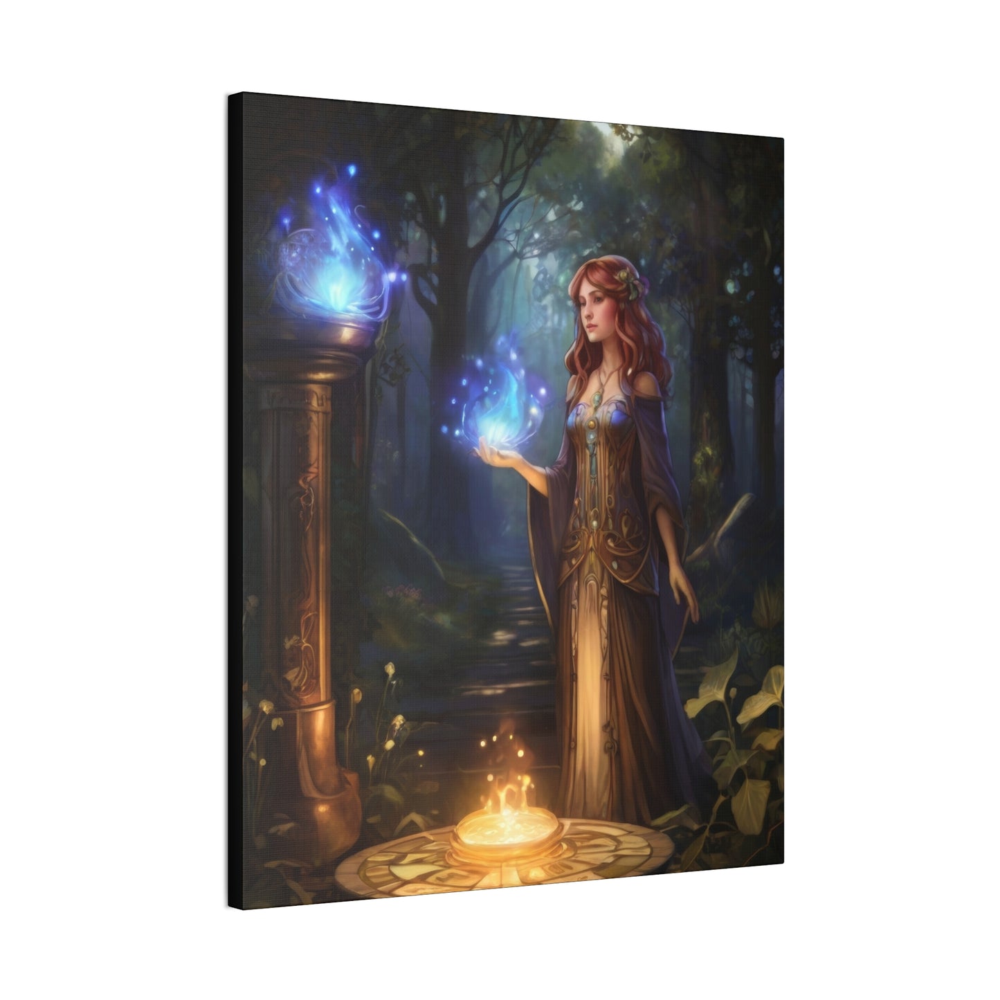 The Sorceress - Canvas Stretched, 0.75"