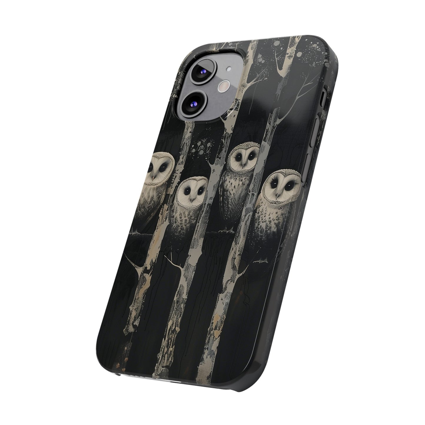 Owls at Night Phone Case