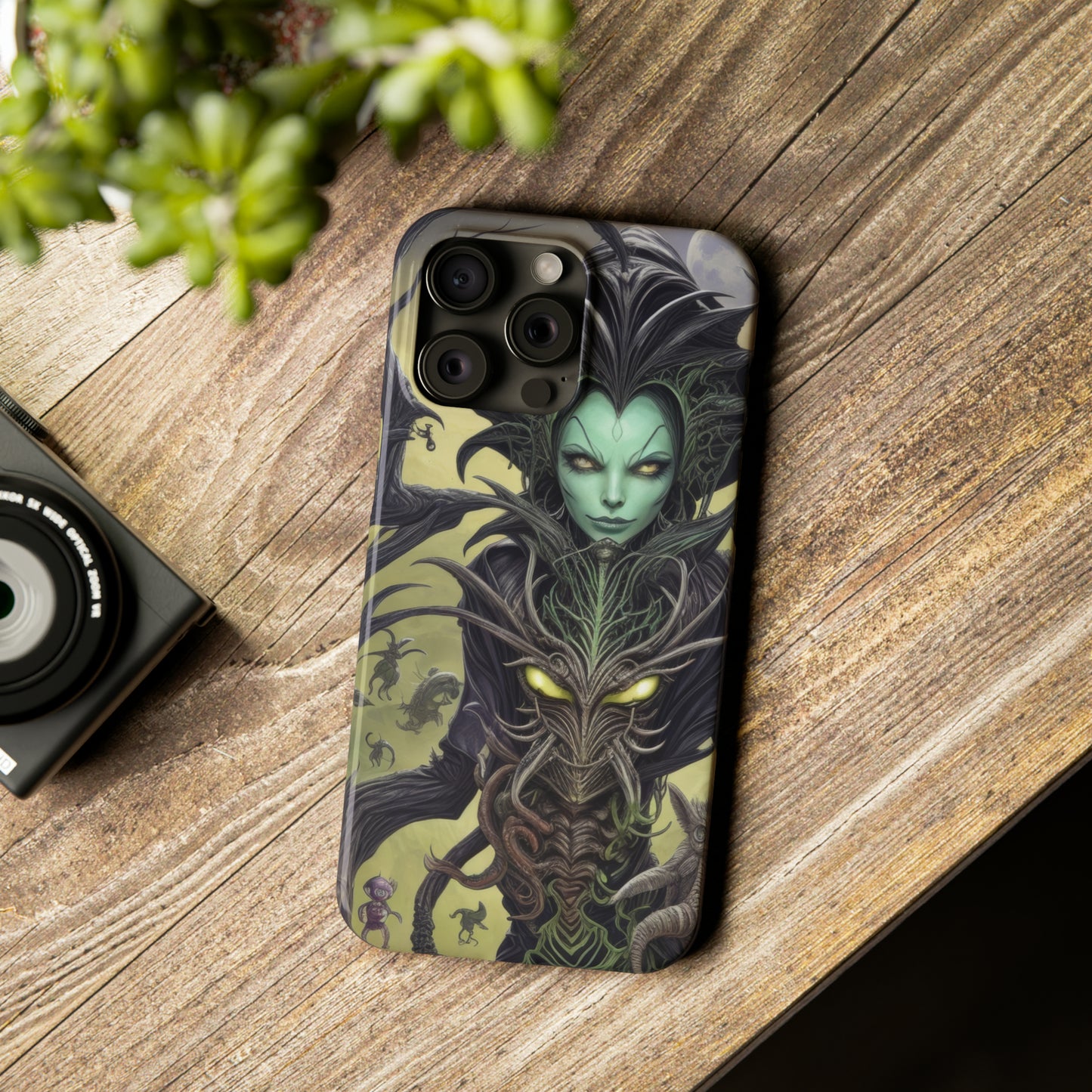 Alien Witch - Phone Case