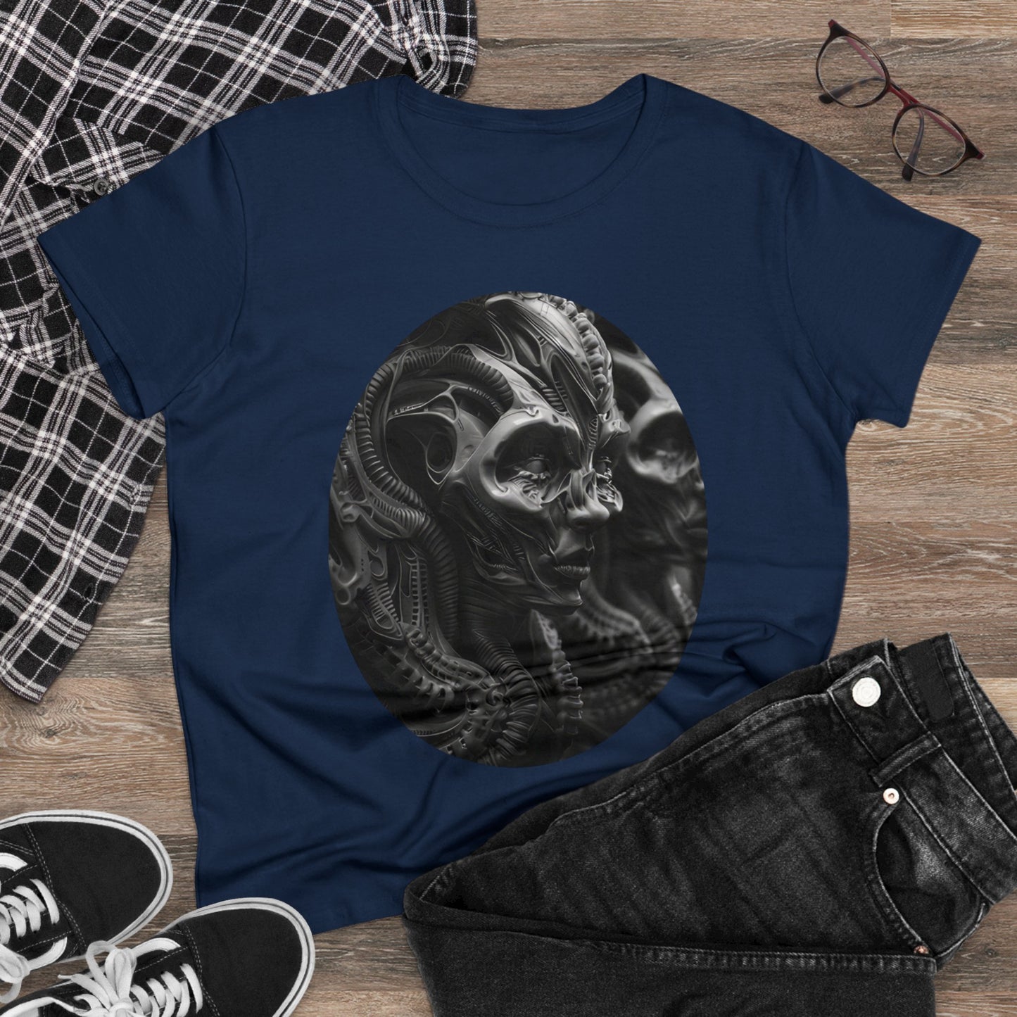 Alien to Us - Fantasy - Women's Midweight Cotton Tee