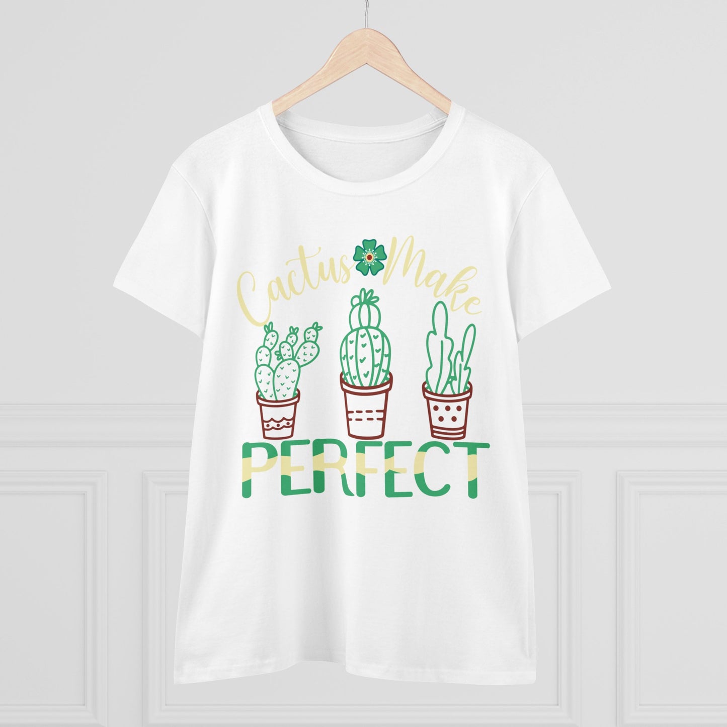 Cactus Makes Perfect - Gardening - Women's Midweight Cotton Tee