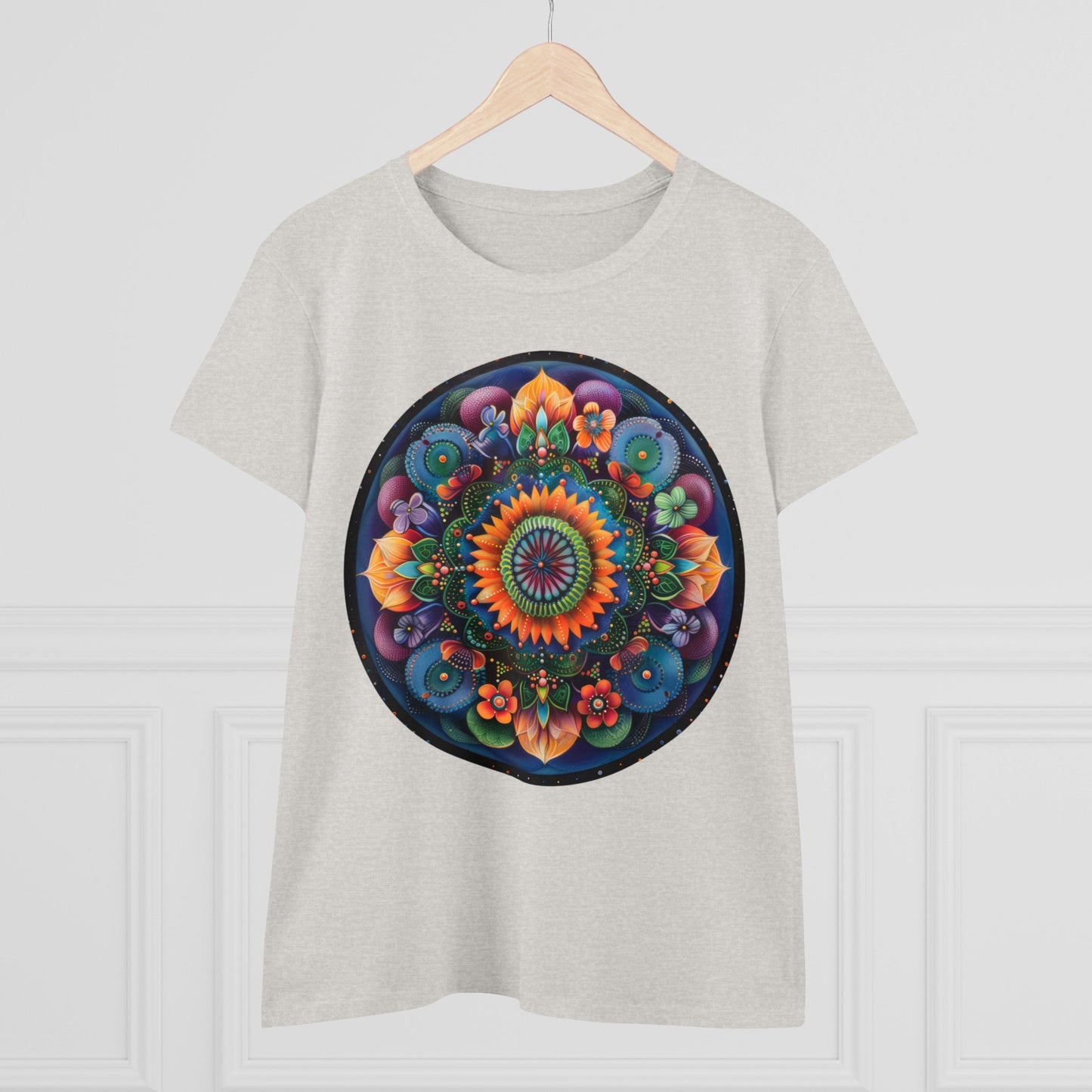 Mandala - Women's Midweight Cotton Tee