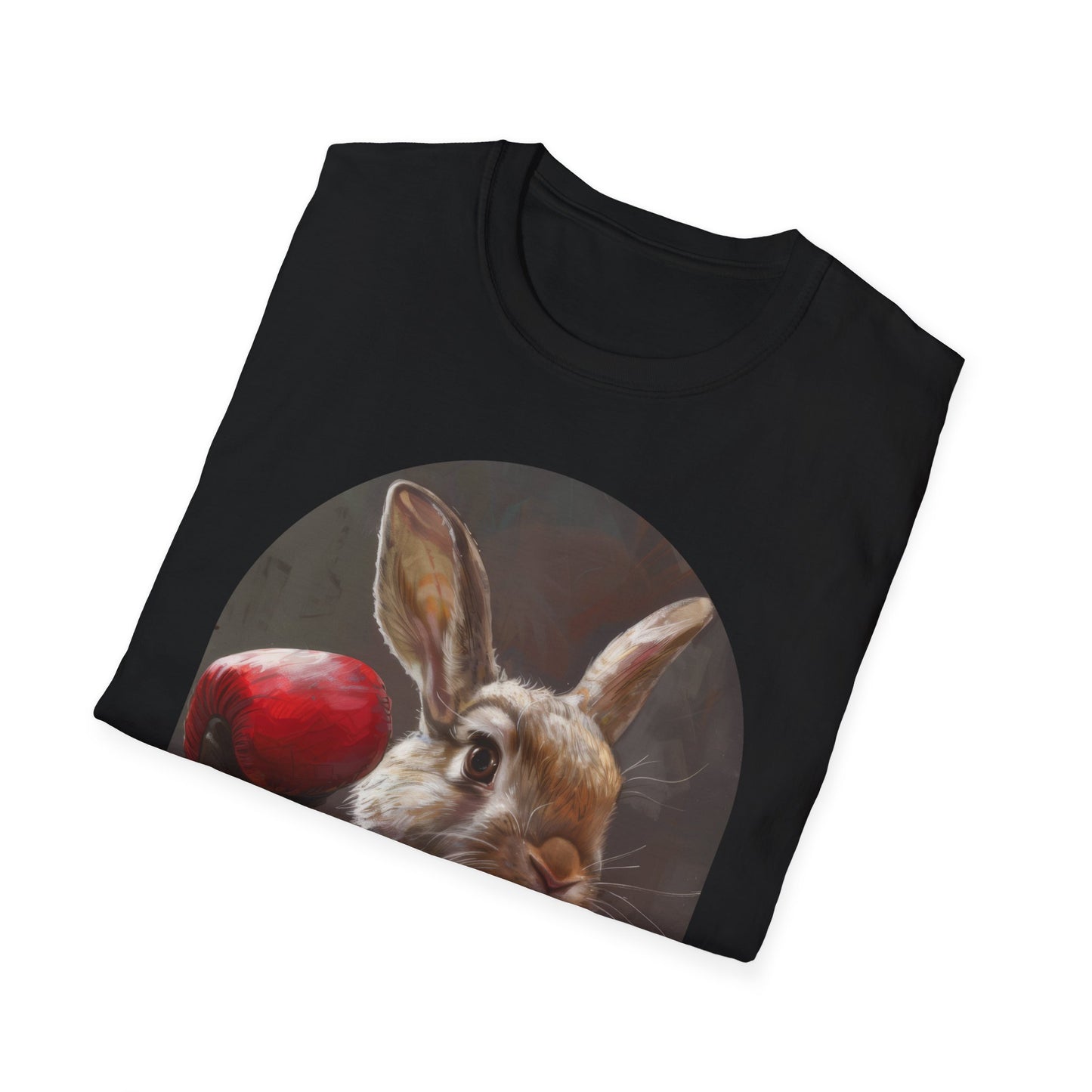 Boxing Bunny - Unisex Softstyle T-Shirt