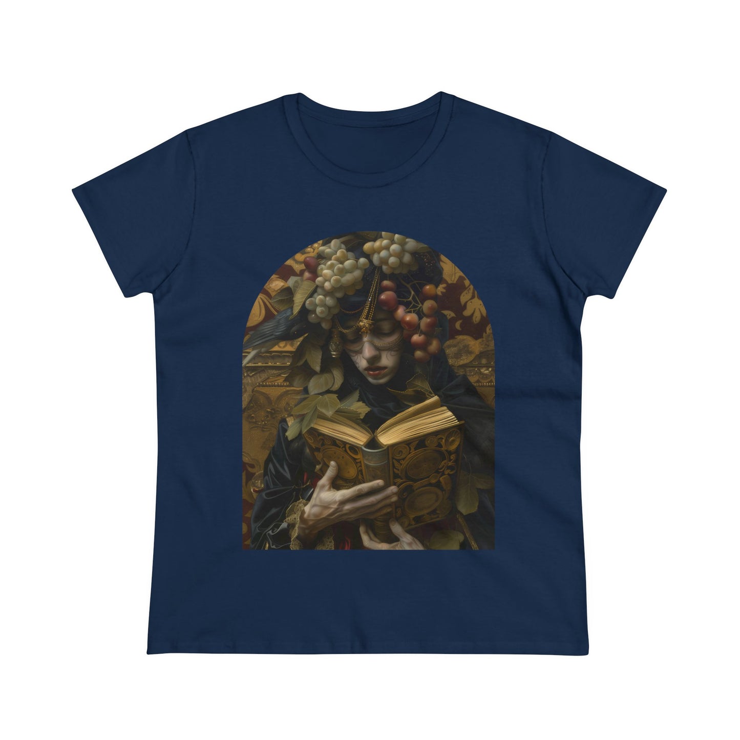 Solemn Reading - Fantasy - Women's Midweight Cotton Tee