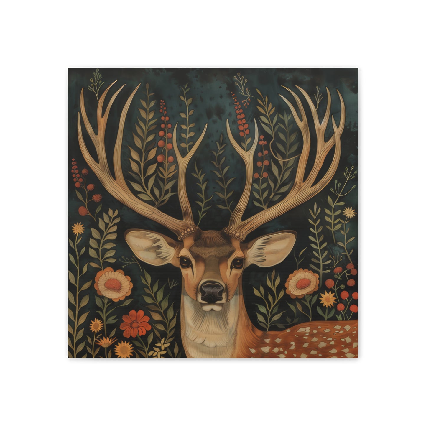 Deer - Canvas Stretched, 0.75"