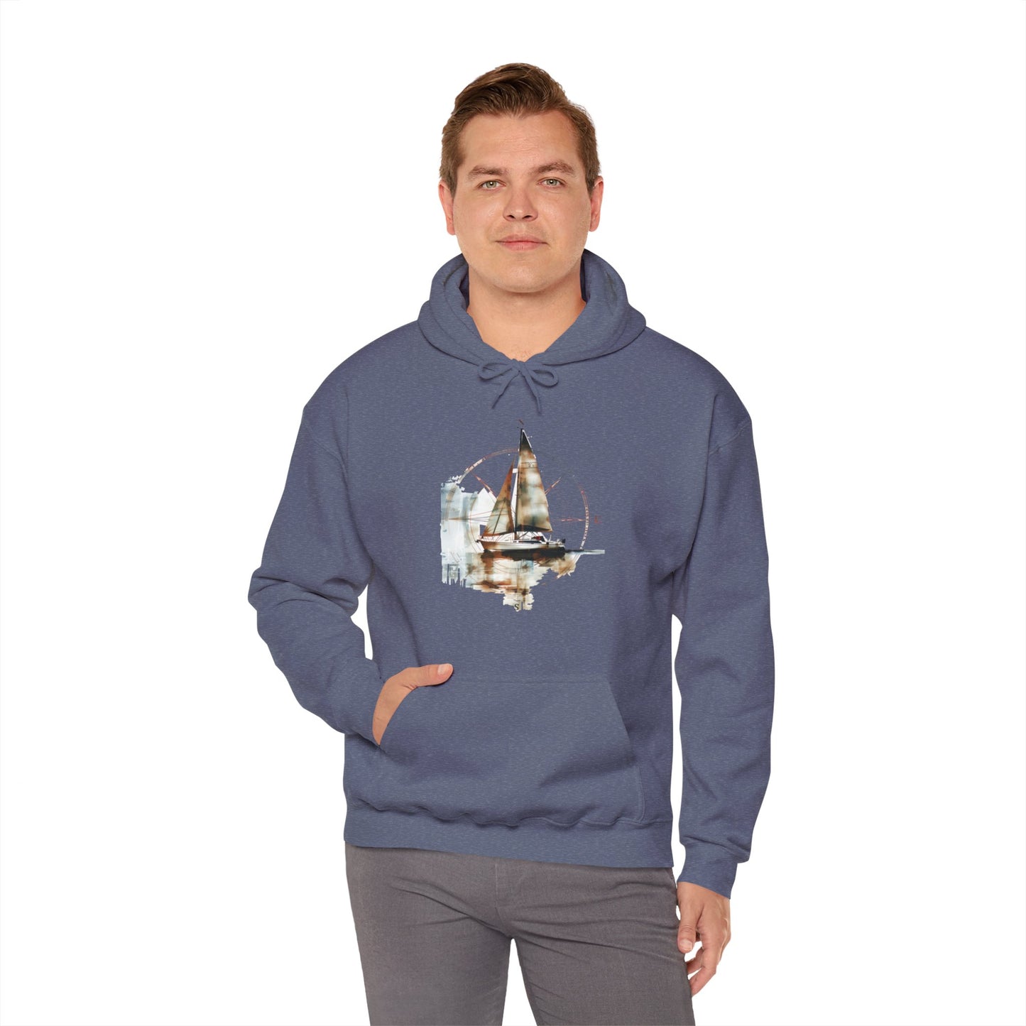 Sailing - Unisex Heavy Blend™ Hooded Sweatshirt