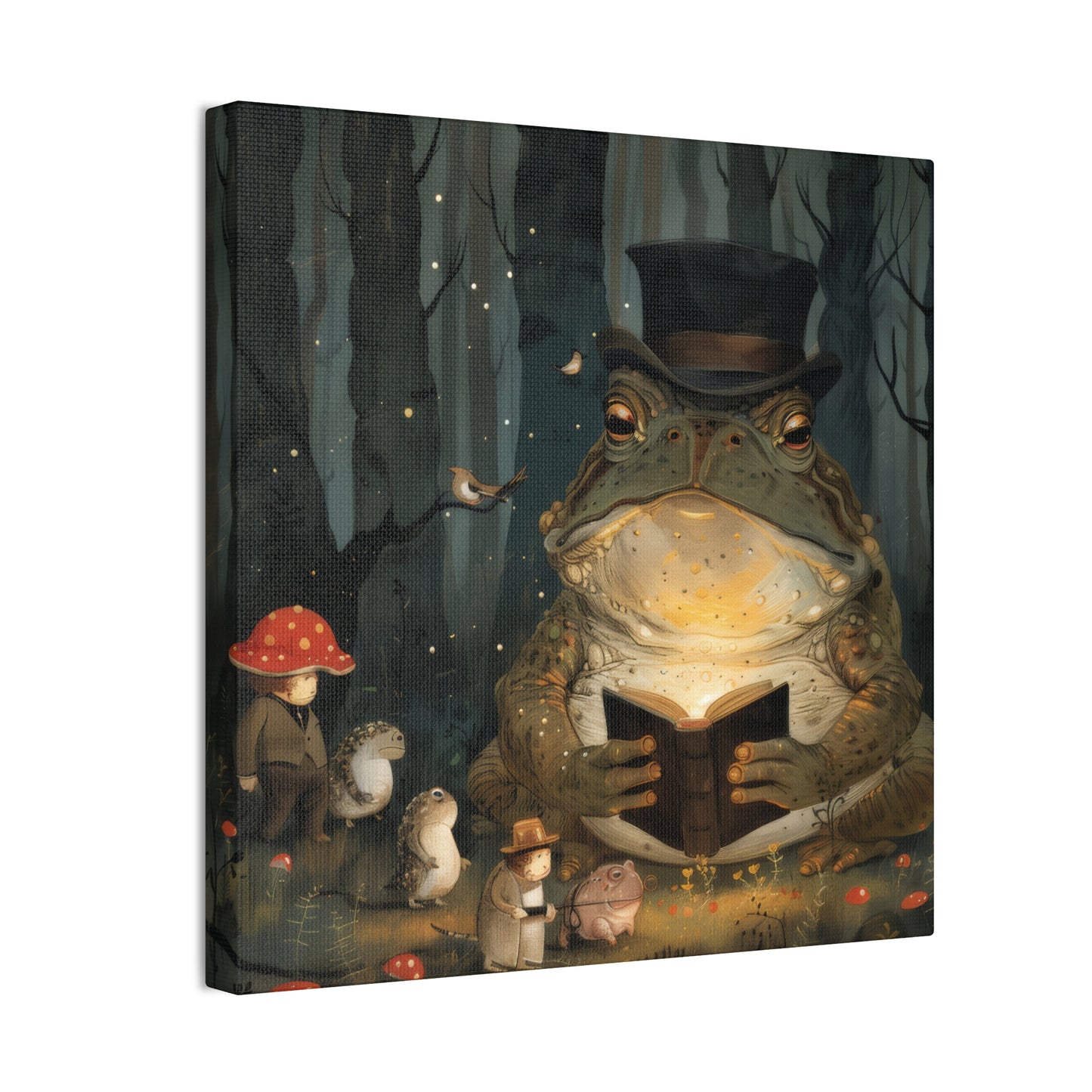 Uncle Toad - Canvas Stretched, 0.75"