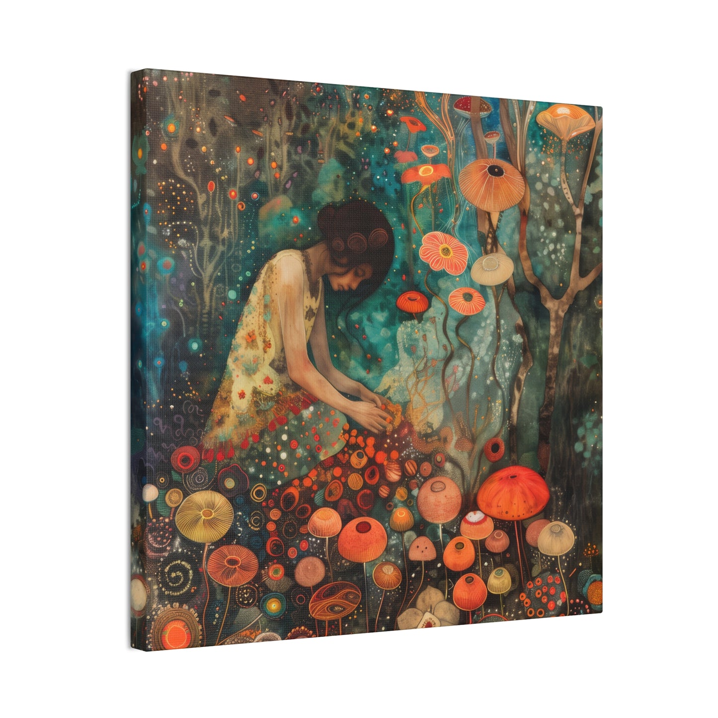 Tending the Garden - Canvas Stretched, 0.75"