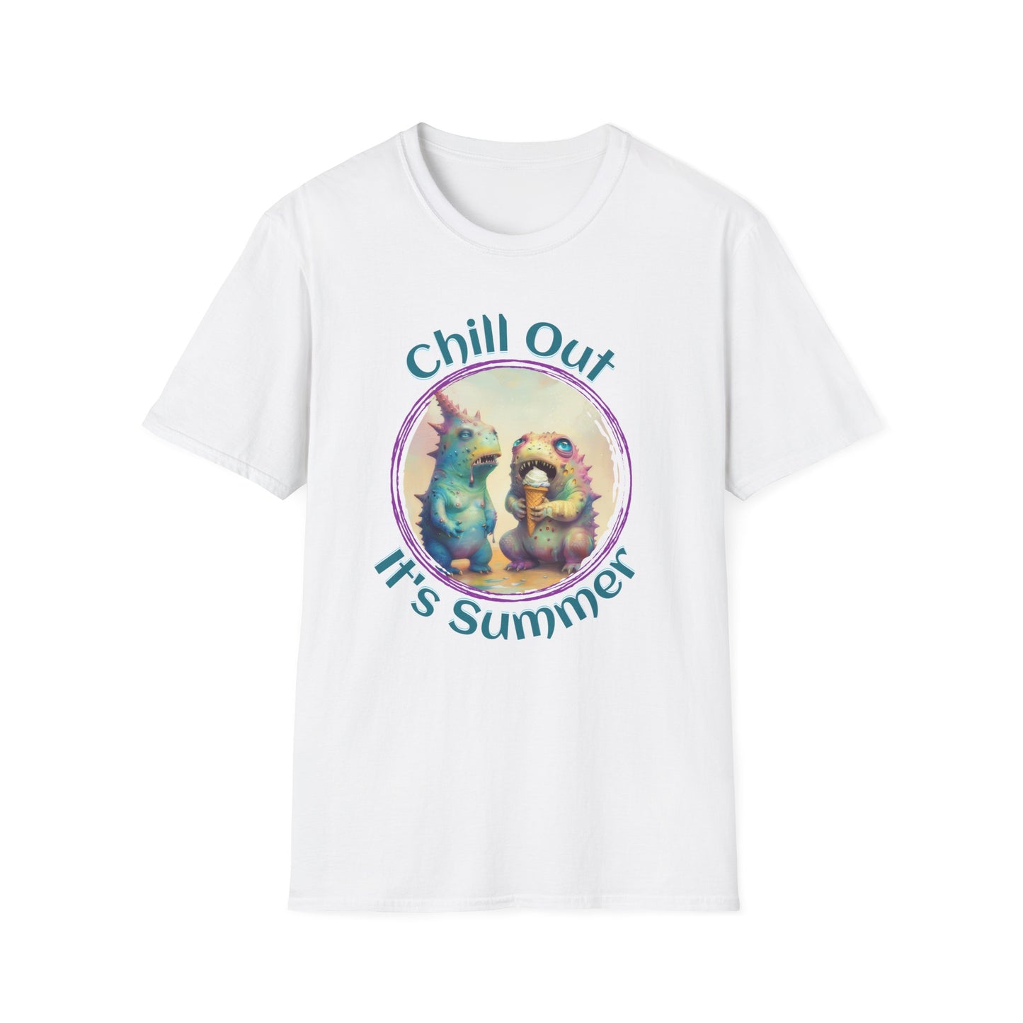 Chill Out, It's Summer - Unisex Softstyle T-Shirt