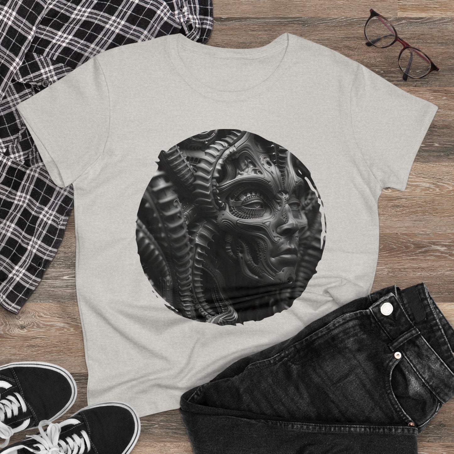 Alien to Us - Fantasy - Women's Midweight Cotton Tee