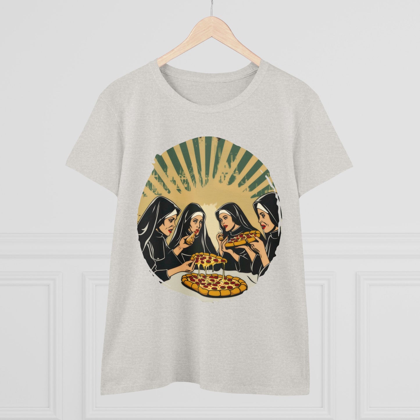 Pizza Divine - Women's Midweight Cotton Tee