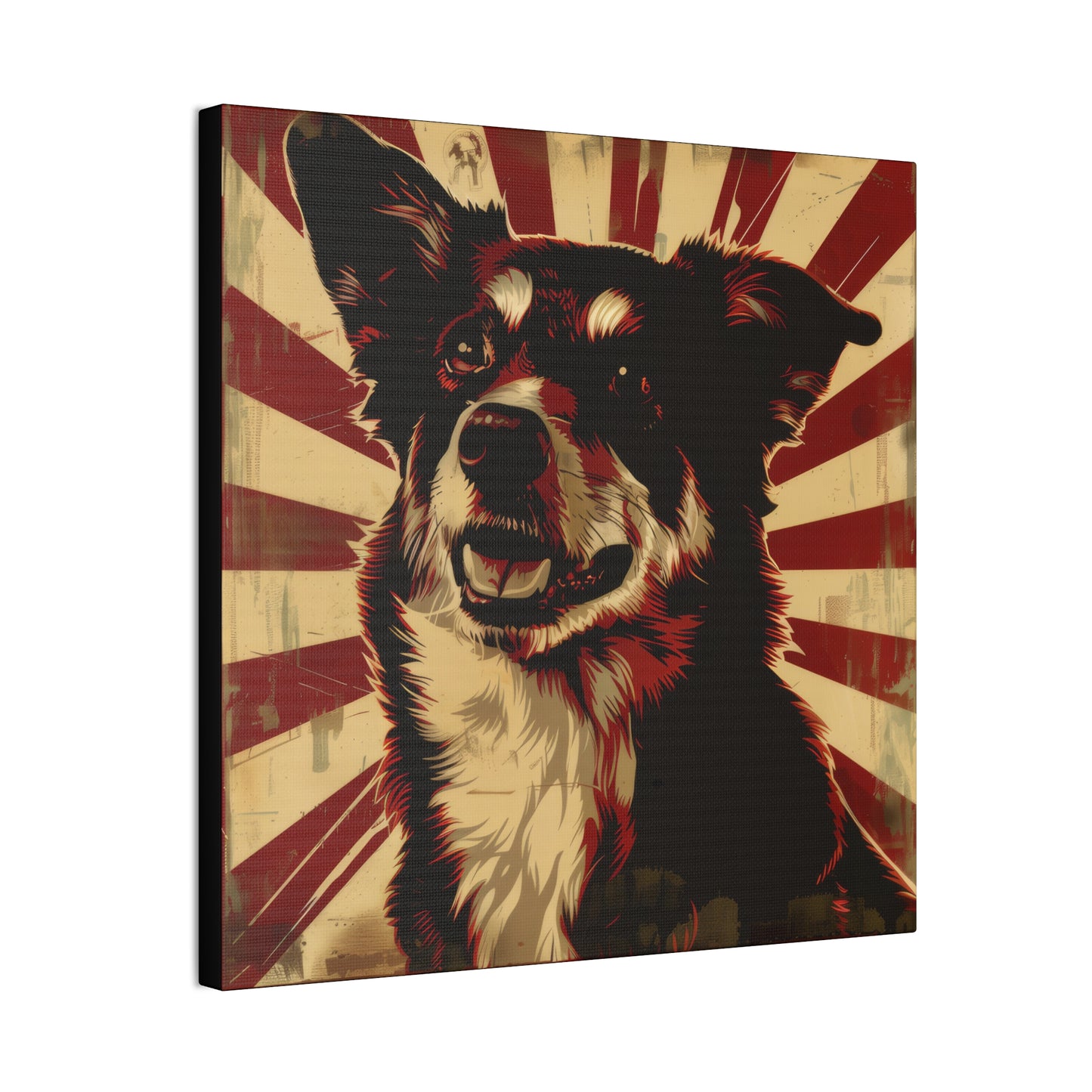 Comrade Canine - Canvas Stretched, 0.75"