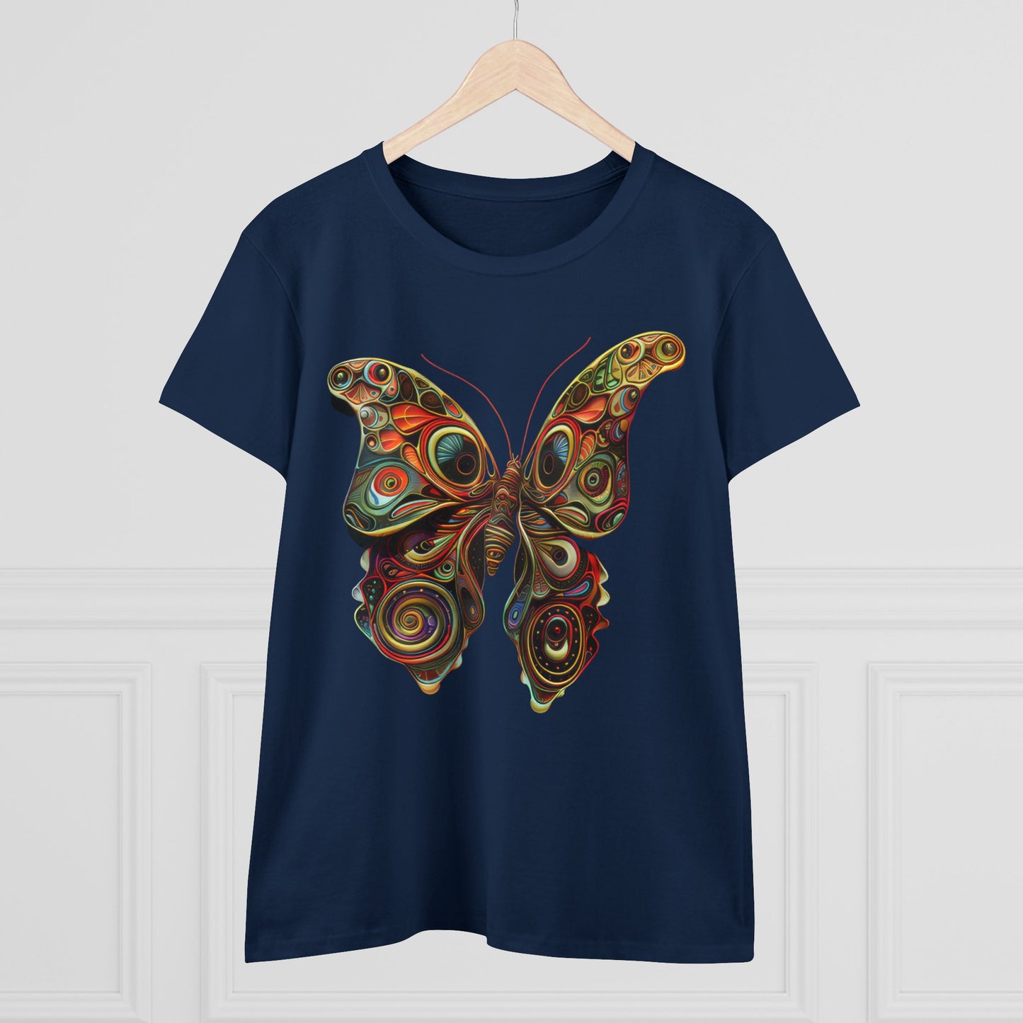 Butterfly - Women's Midweight Cotton Tee