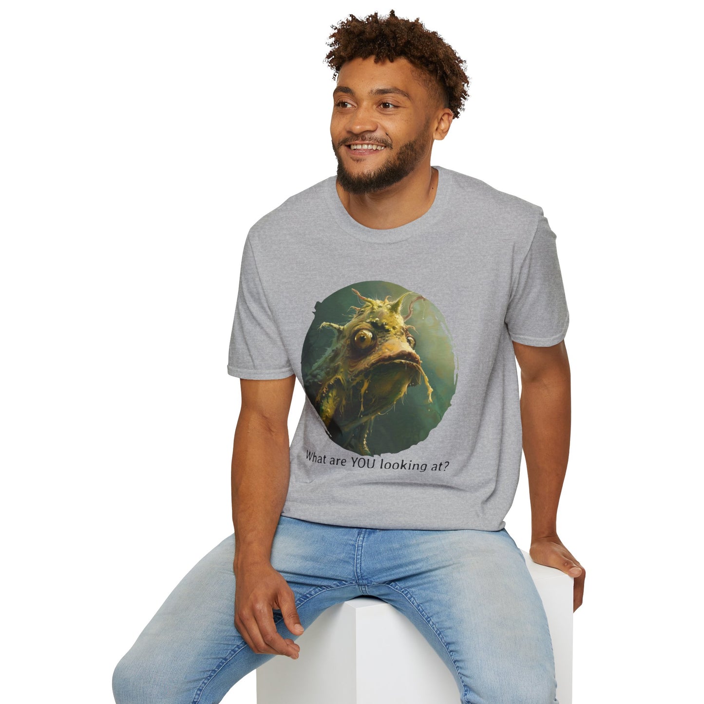 What Are You Looking At - Unisex Softstyle T-Shirt