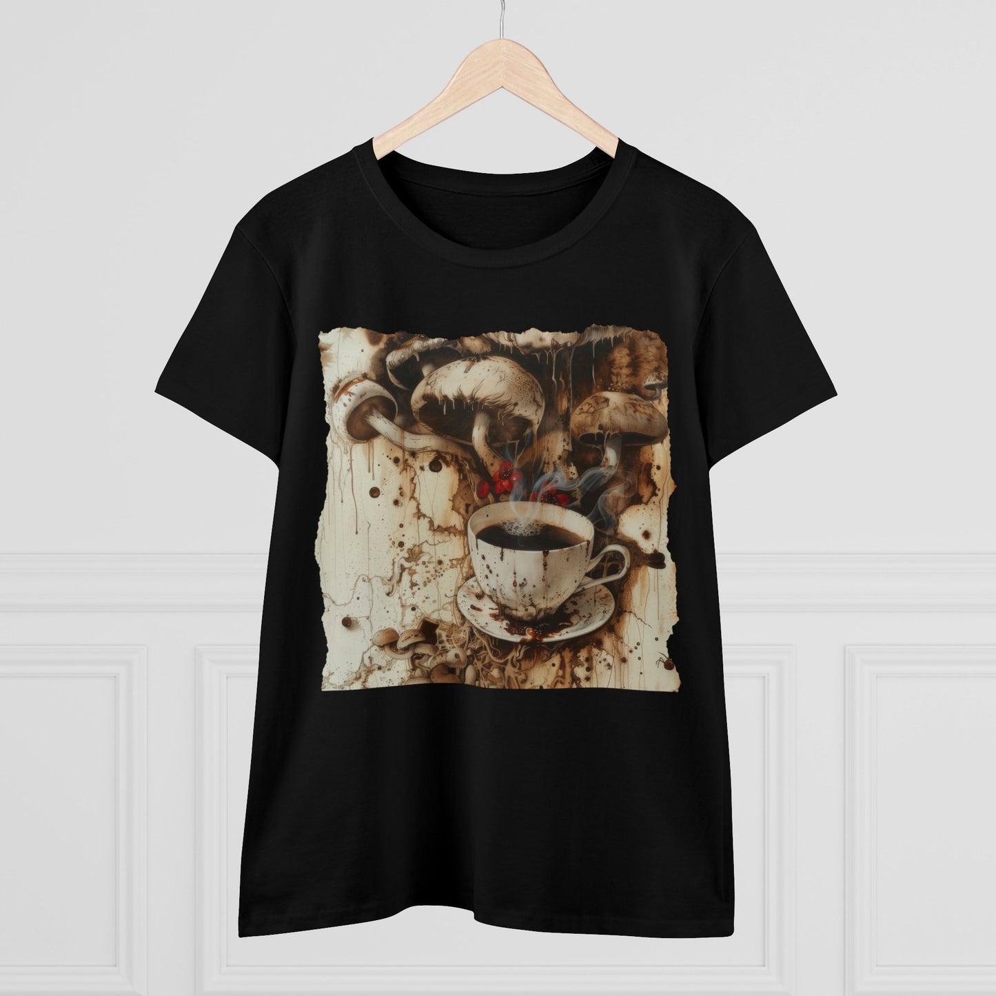 Organic Coffee - Women's Midweight Cotton Tee