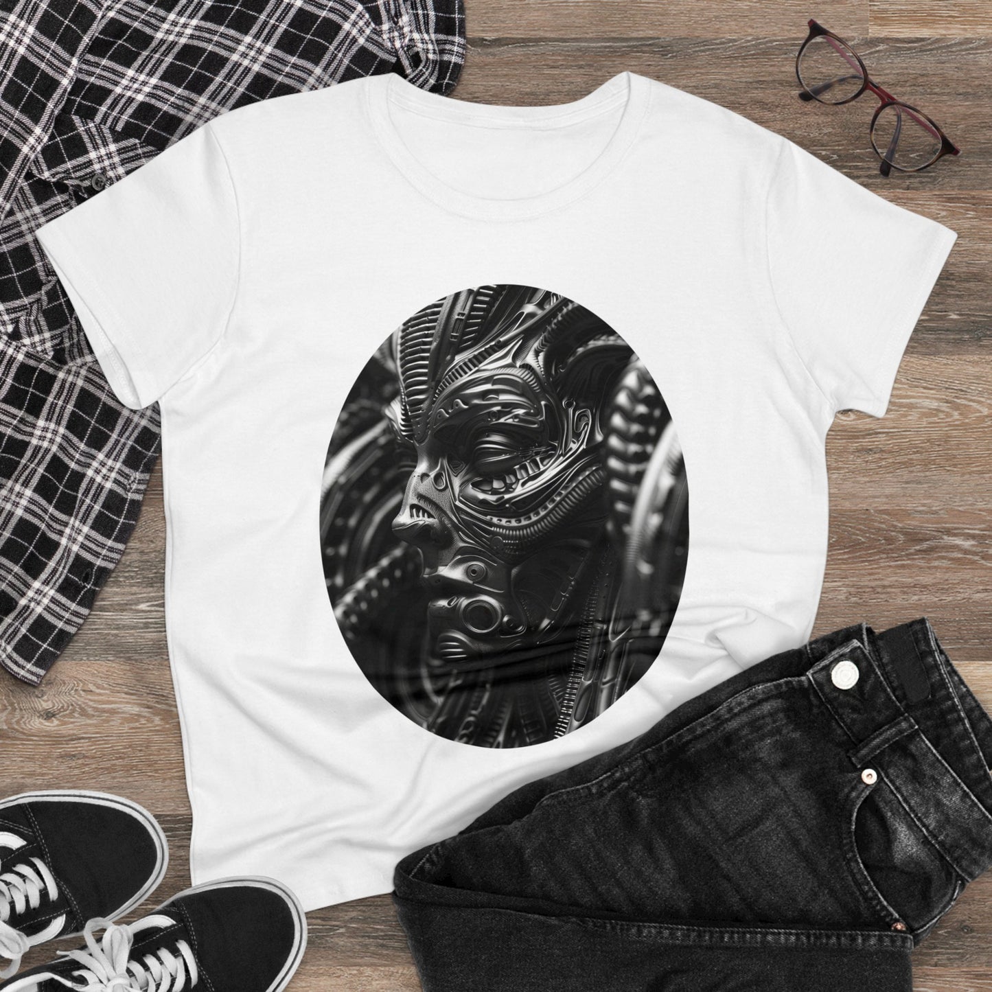 Alien to Us - Fantasy - Women's Midweight Cotton Tee