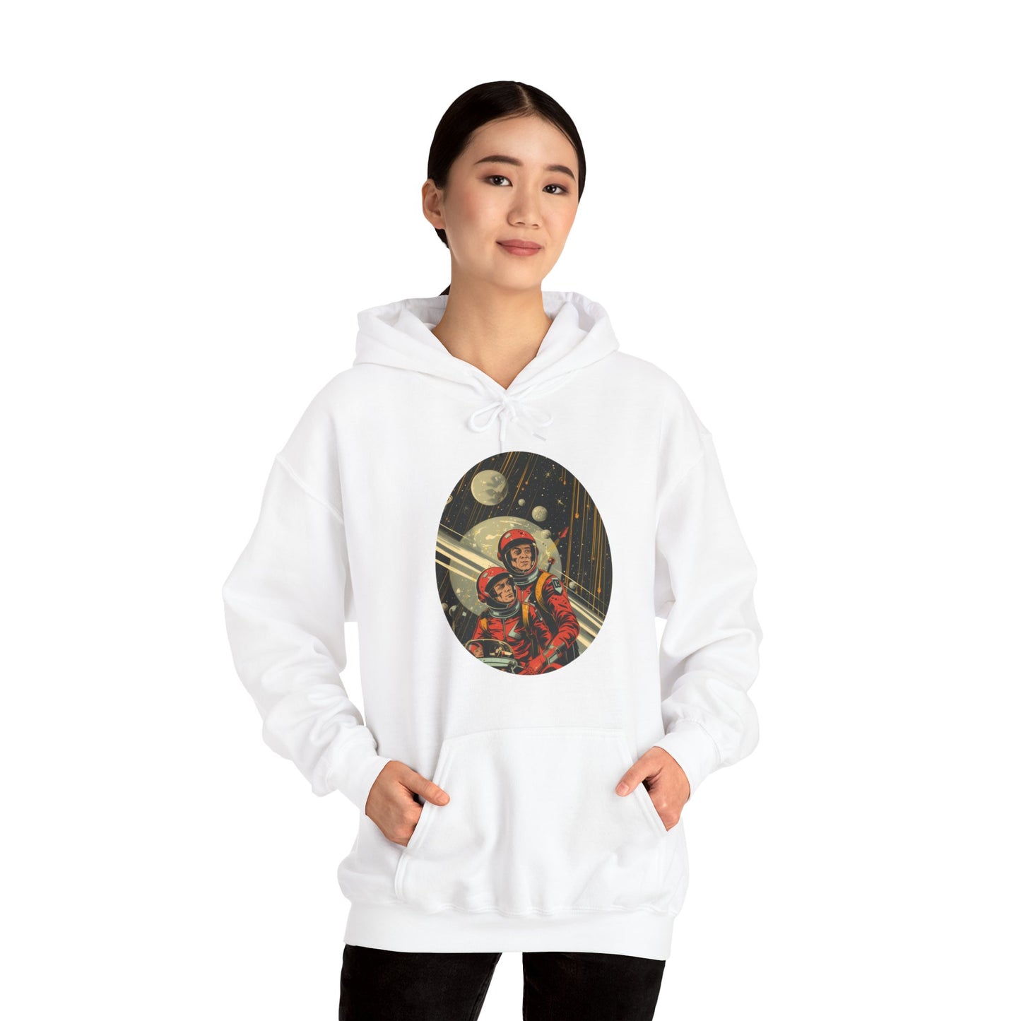 Spacemen - Unisex Heavy Blend™ Hooded Sweatshirt