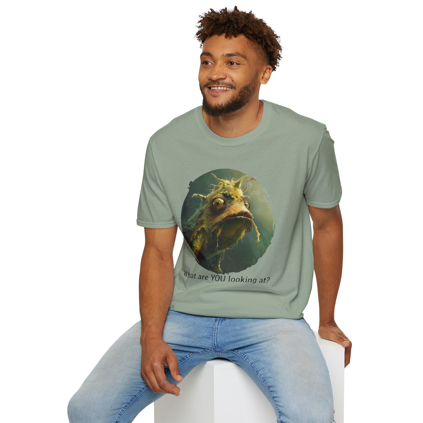 What Are You Looking At - Unisex Softstyle T-Shirt