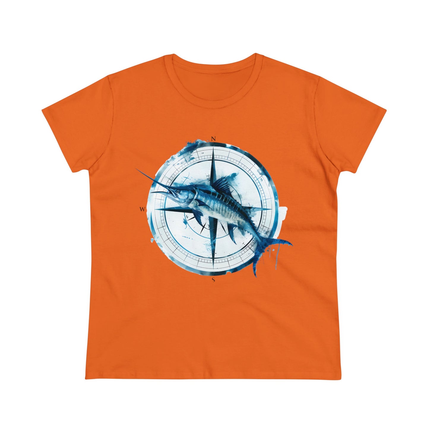 Marlin - Women's Midweight Cotton Tee