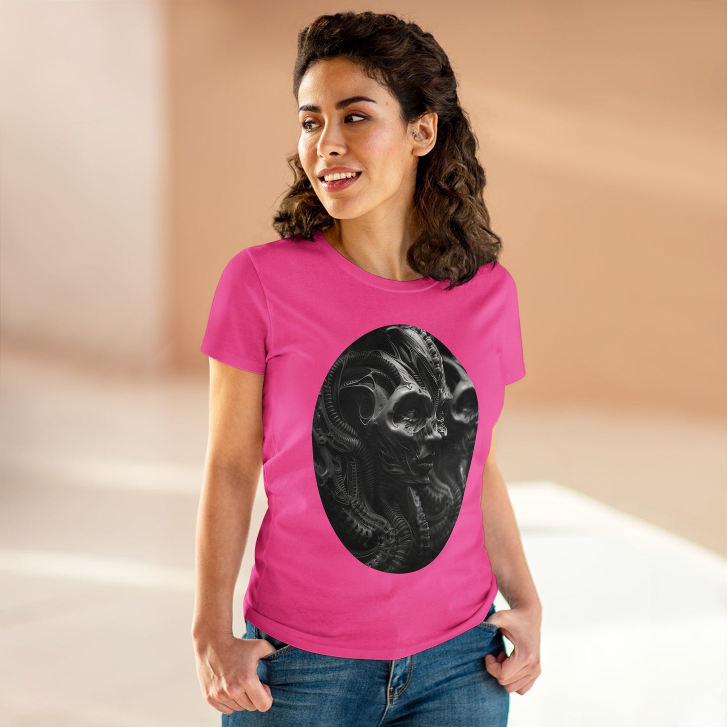 Alien to Us - Fantasy - Women's Midweight Cotton Tee