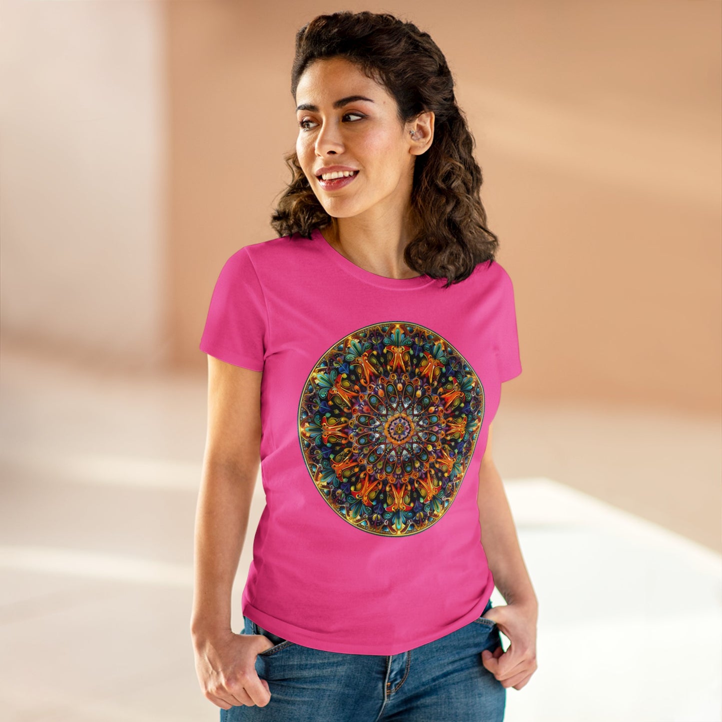 Mandala - Women's Midweight Cotton Tee