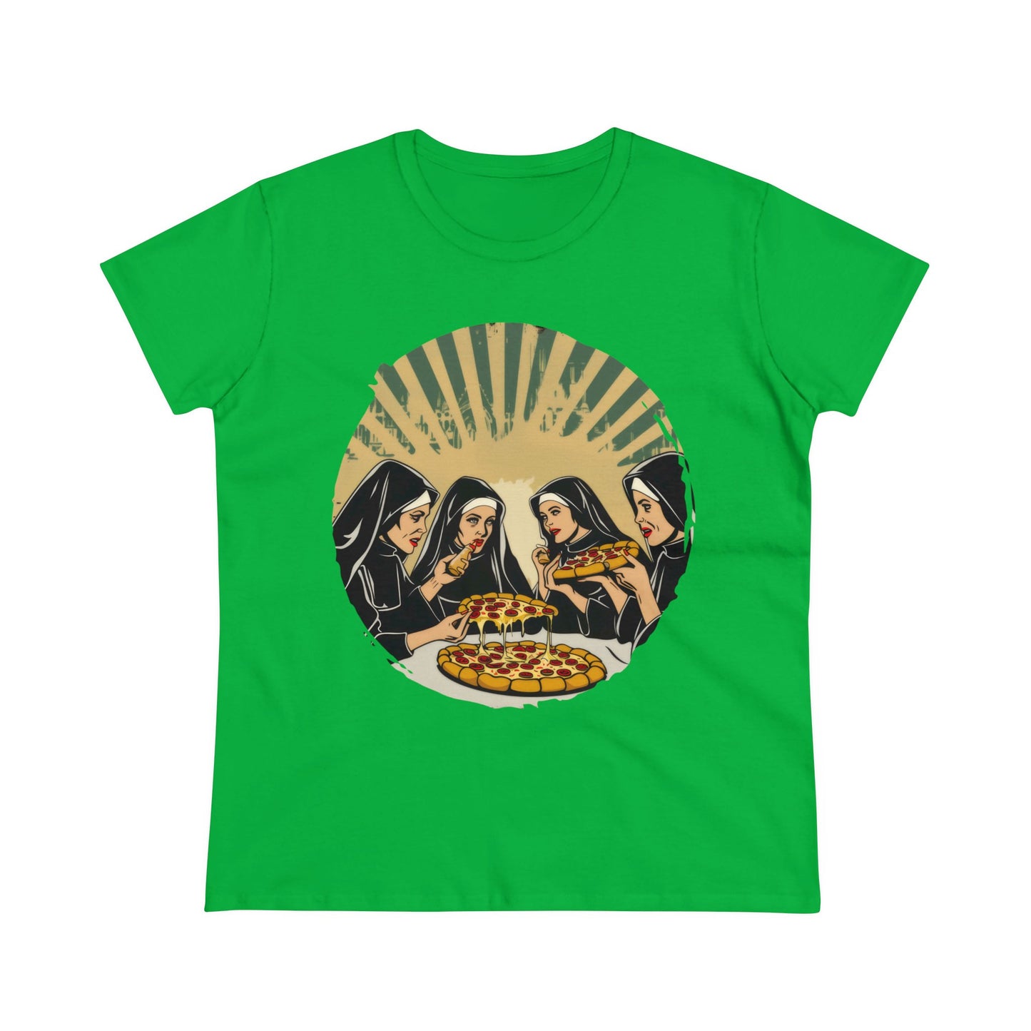 Pizza Divine - Women's Midweight Cotton Tee