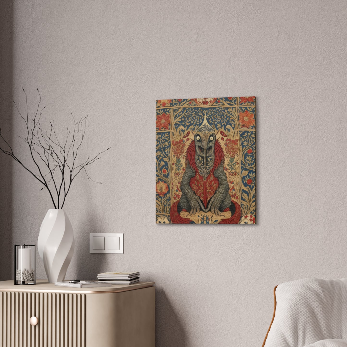 Medieval Tapestry - Canvas Stretched, 0.75"