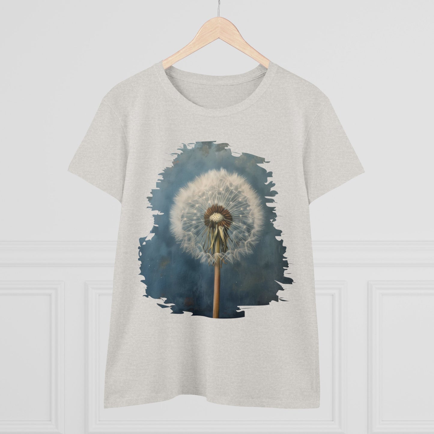 Dandelion - Flowers - Women's Midweight Cotton Tee