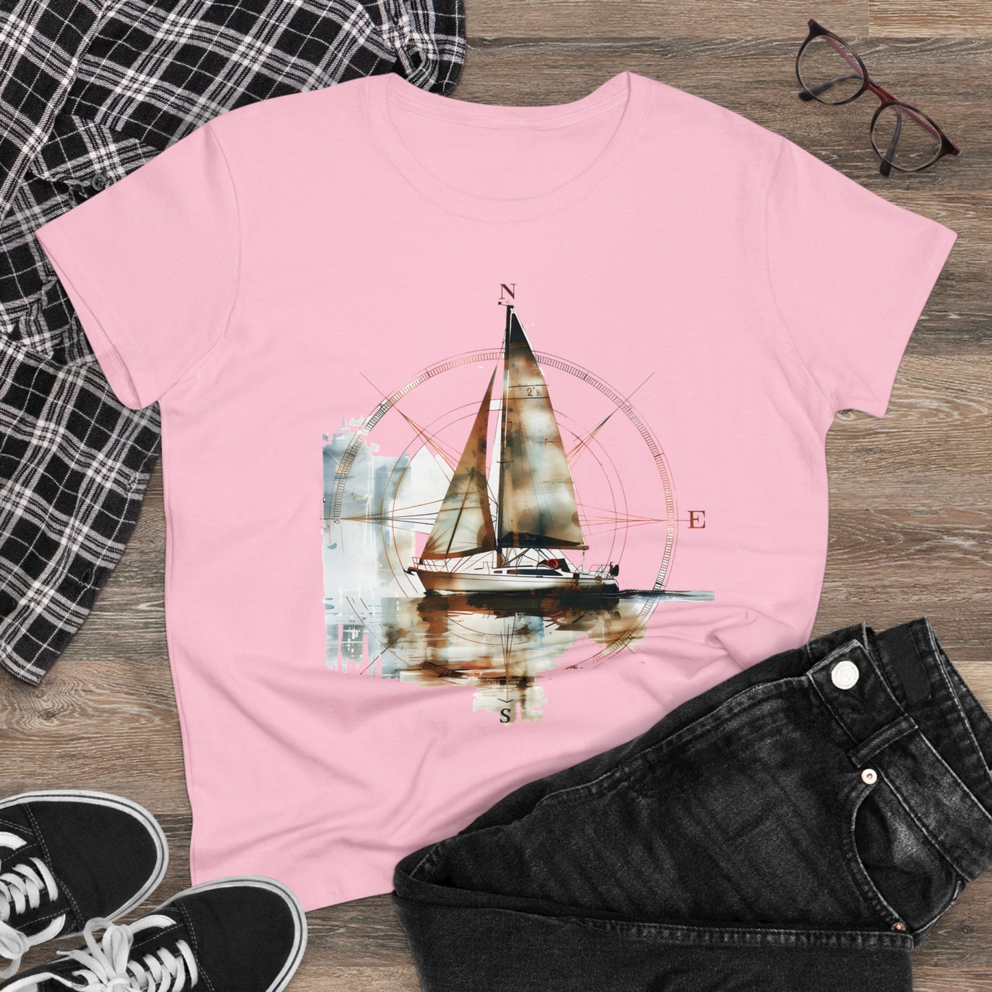 Sailing - Women's Midweight Cotton Tee