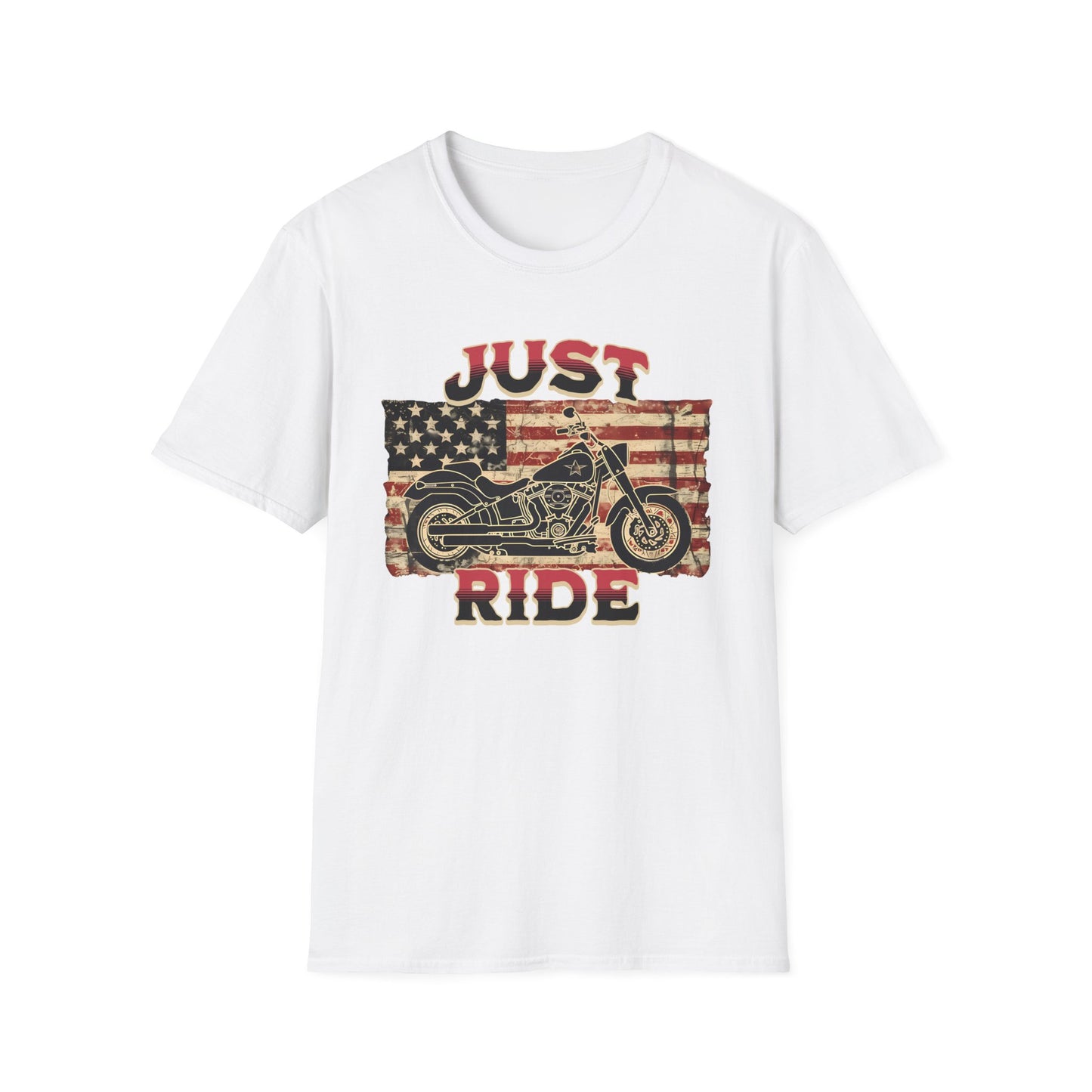 Just Ride - Unisex Softstyle T-Shirt