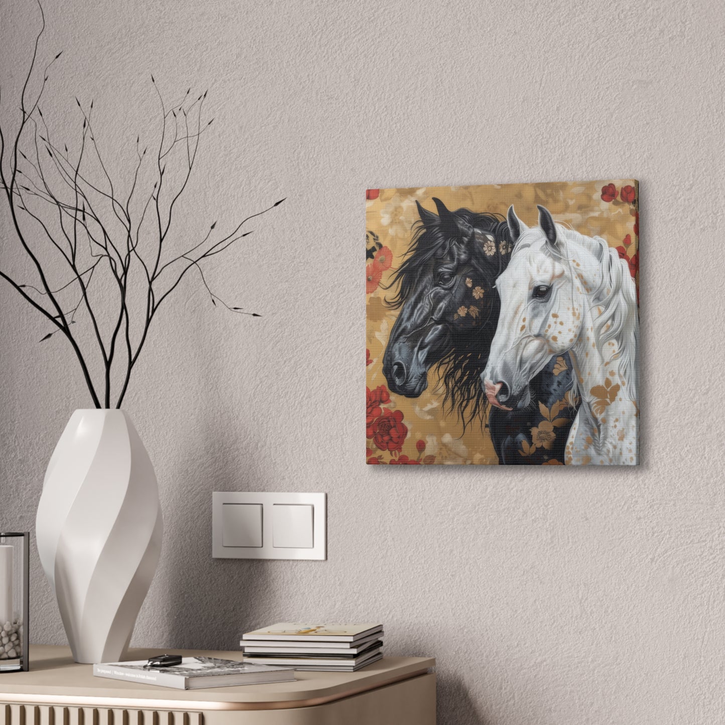 Horses - Canvas Stretched, 0.75"