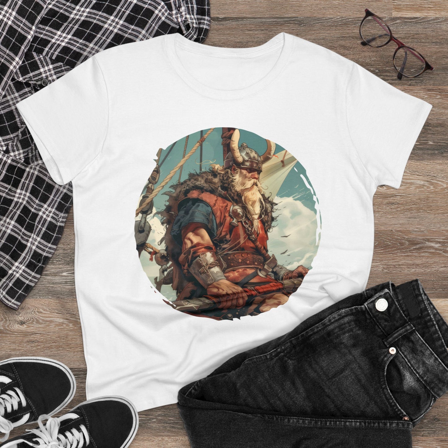 Viking - Fantasy - Women's Midweight Cotton Tee