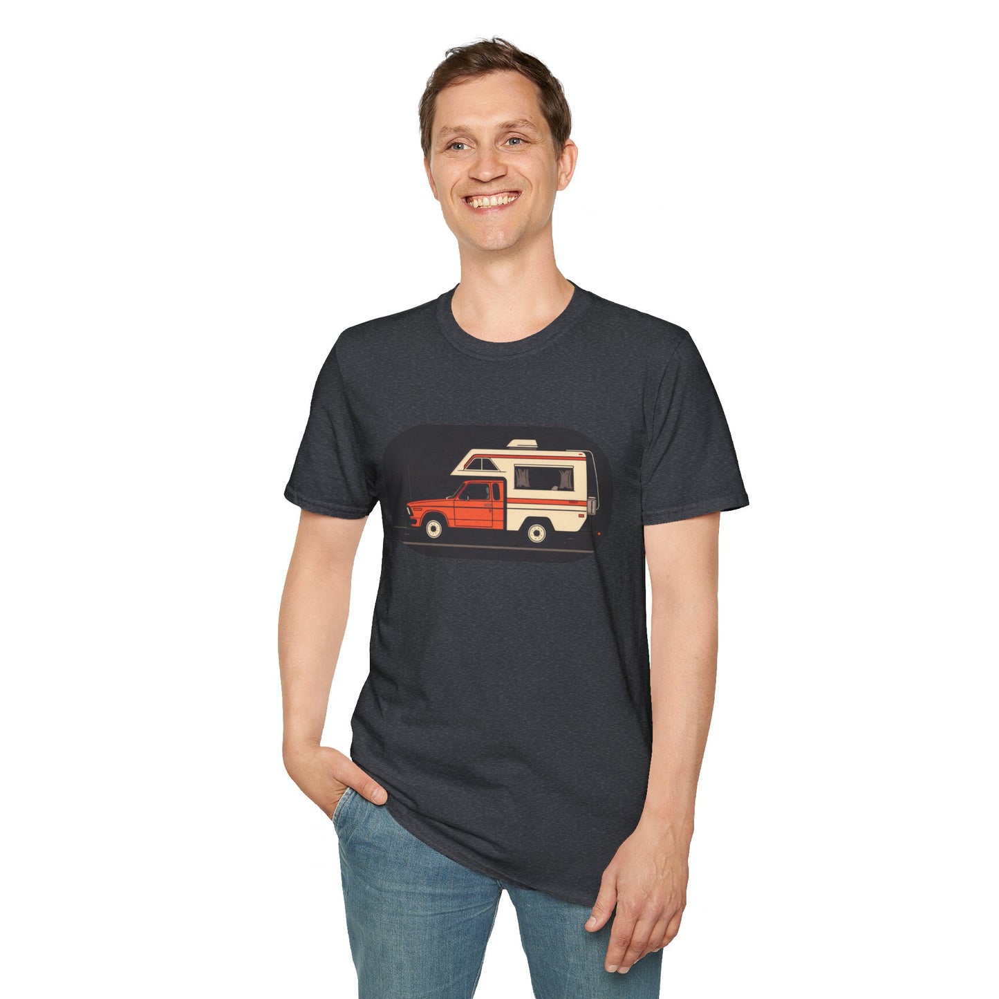 Camping! - Unisex Softstyle T-Shirt