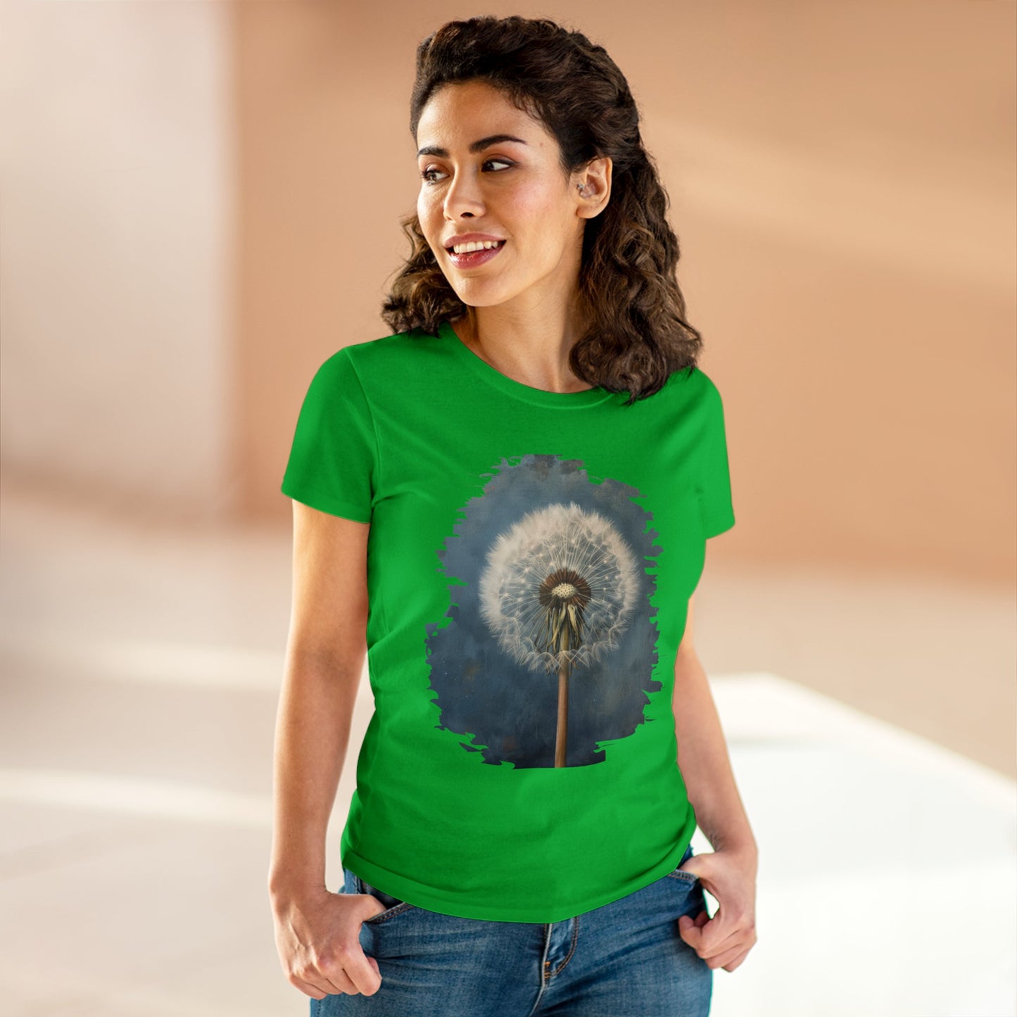 Dandelion - Flowers - Women's Midweight Cotton Tee