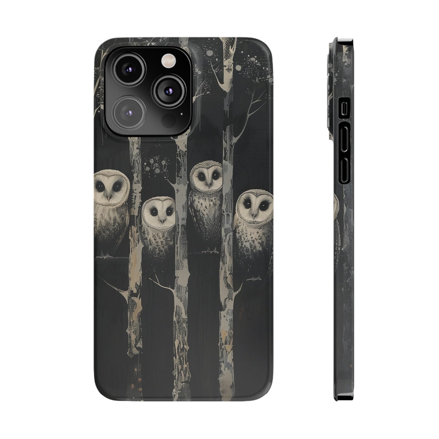 Owls at Night Phone Case