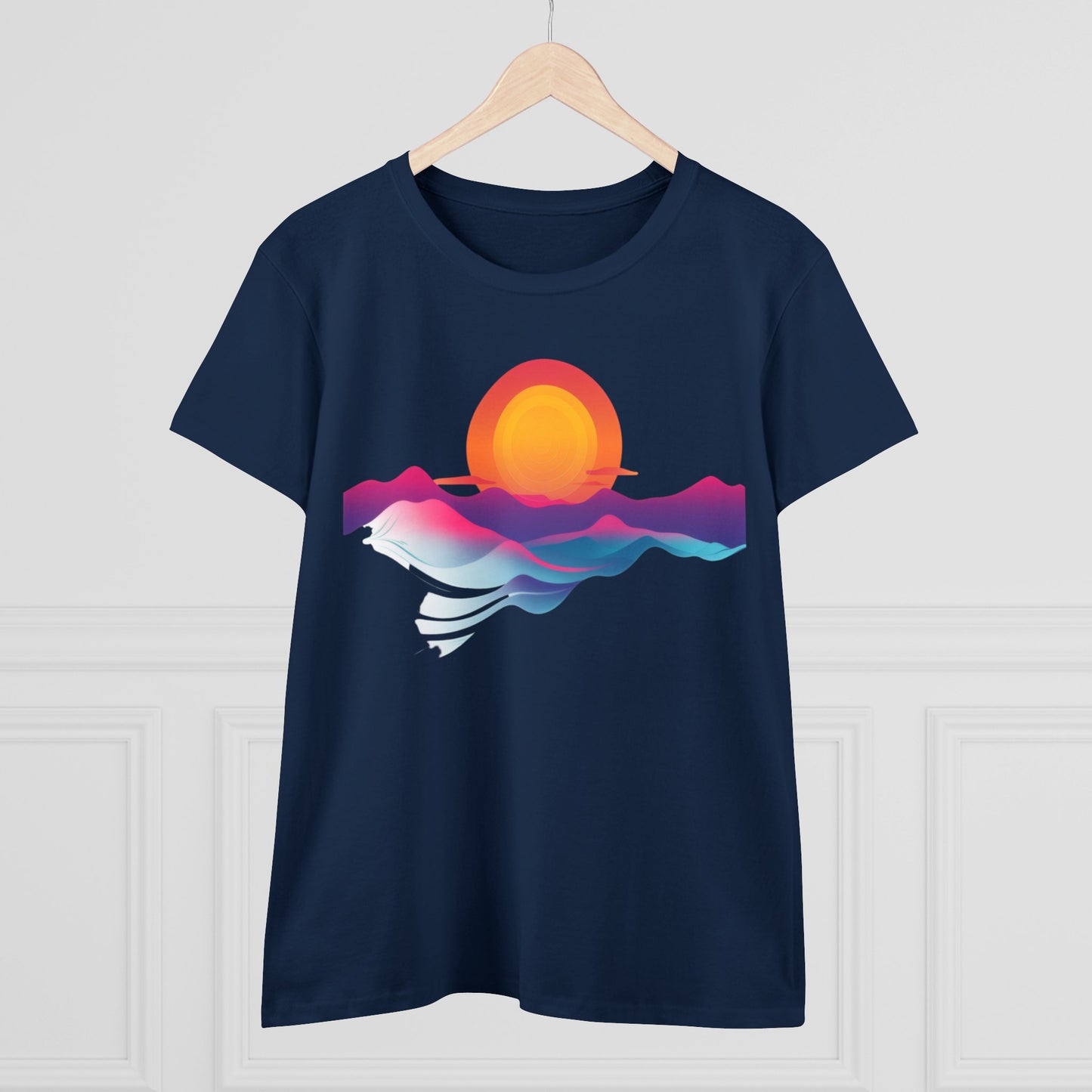 Sunrise - Women's Midweight Cotton Tee